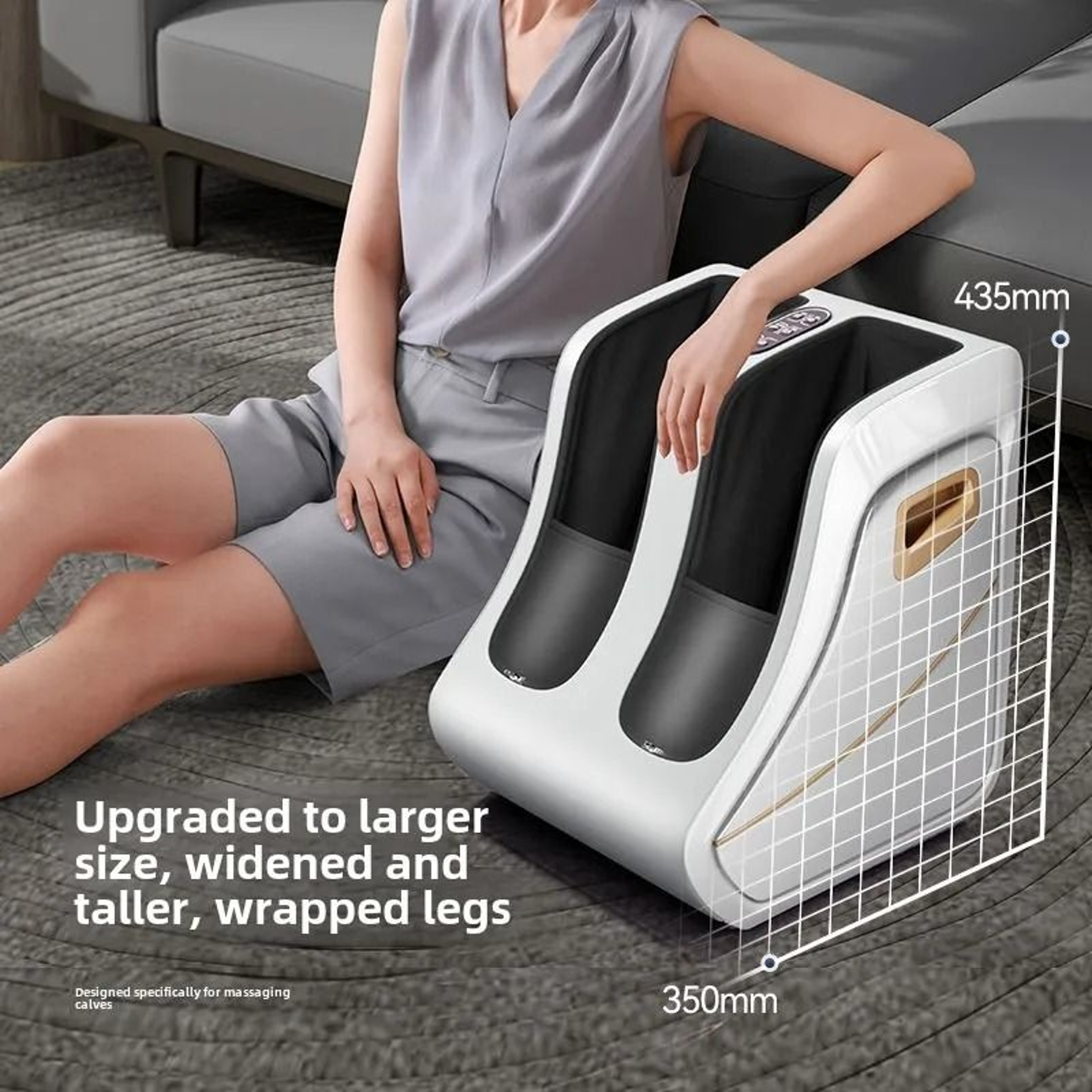 Professional Shiatsu Foot  Calf Massager With Deep Kneading  Compression 5