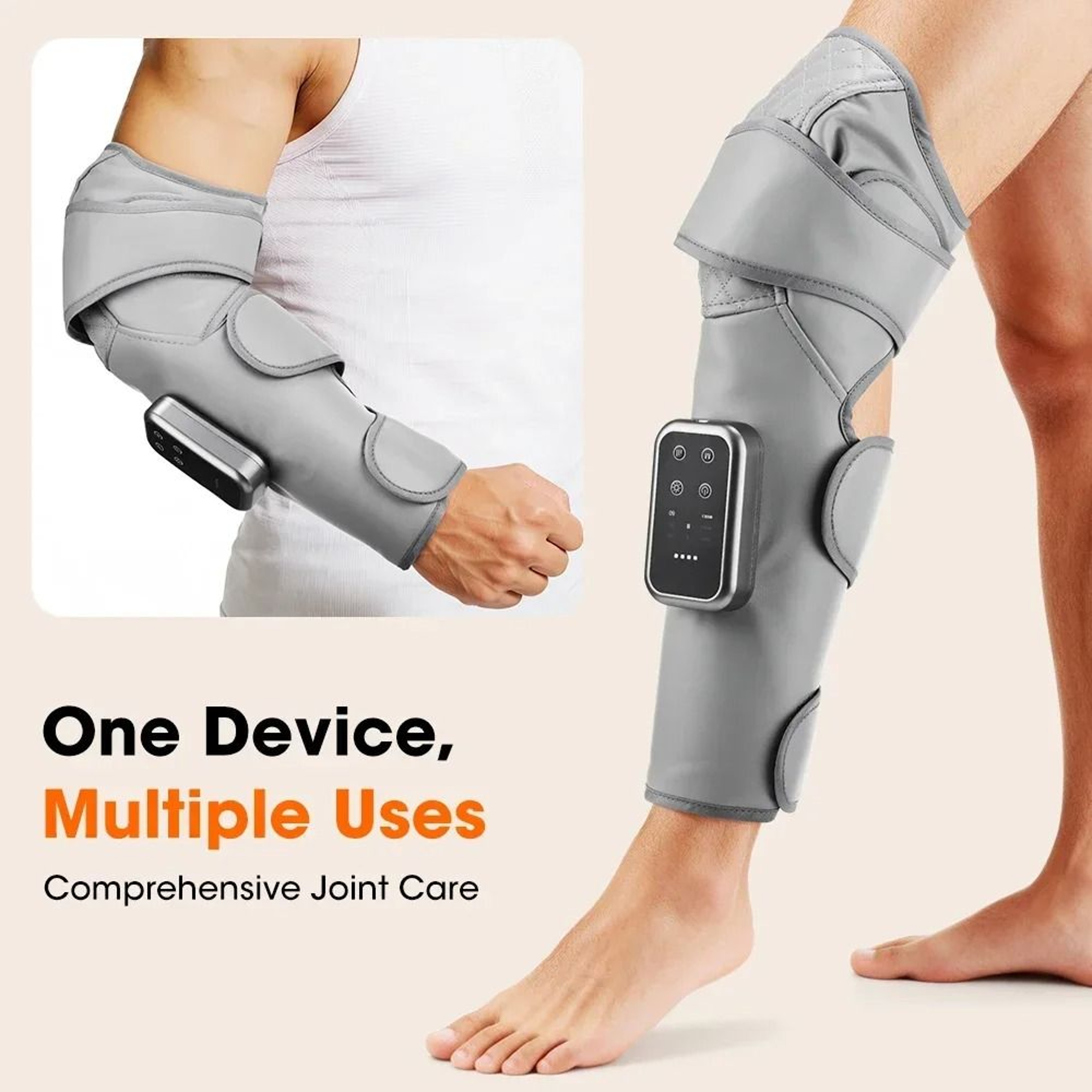 360 Full Leg  Knee Massager With Airbag Compression  Heat 3