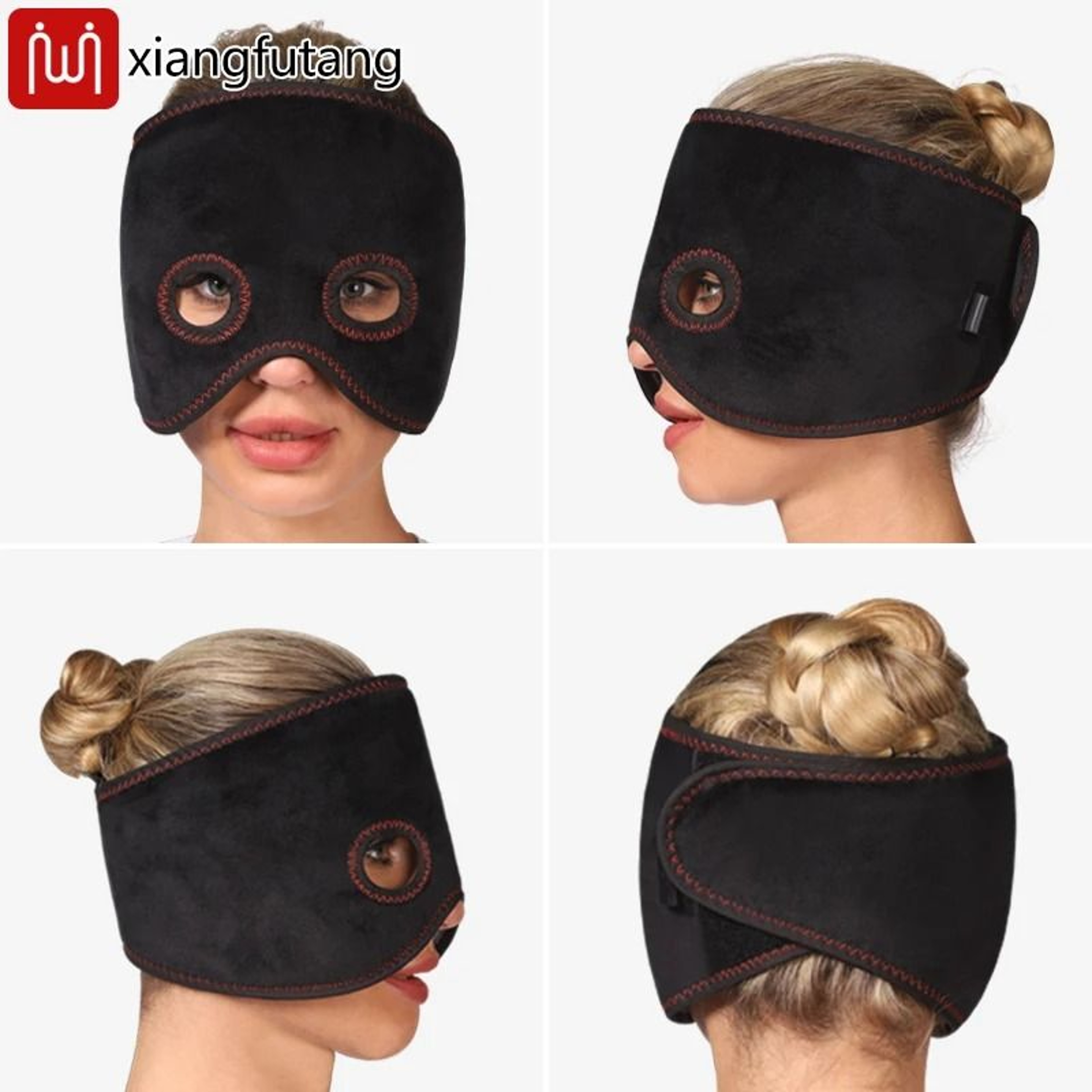 Electric Heating HalfFace Mask  Facial Muscle Relaxation Device 3