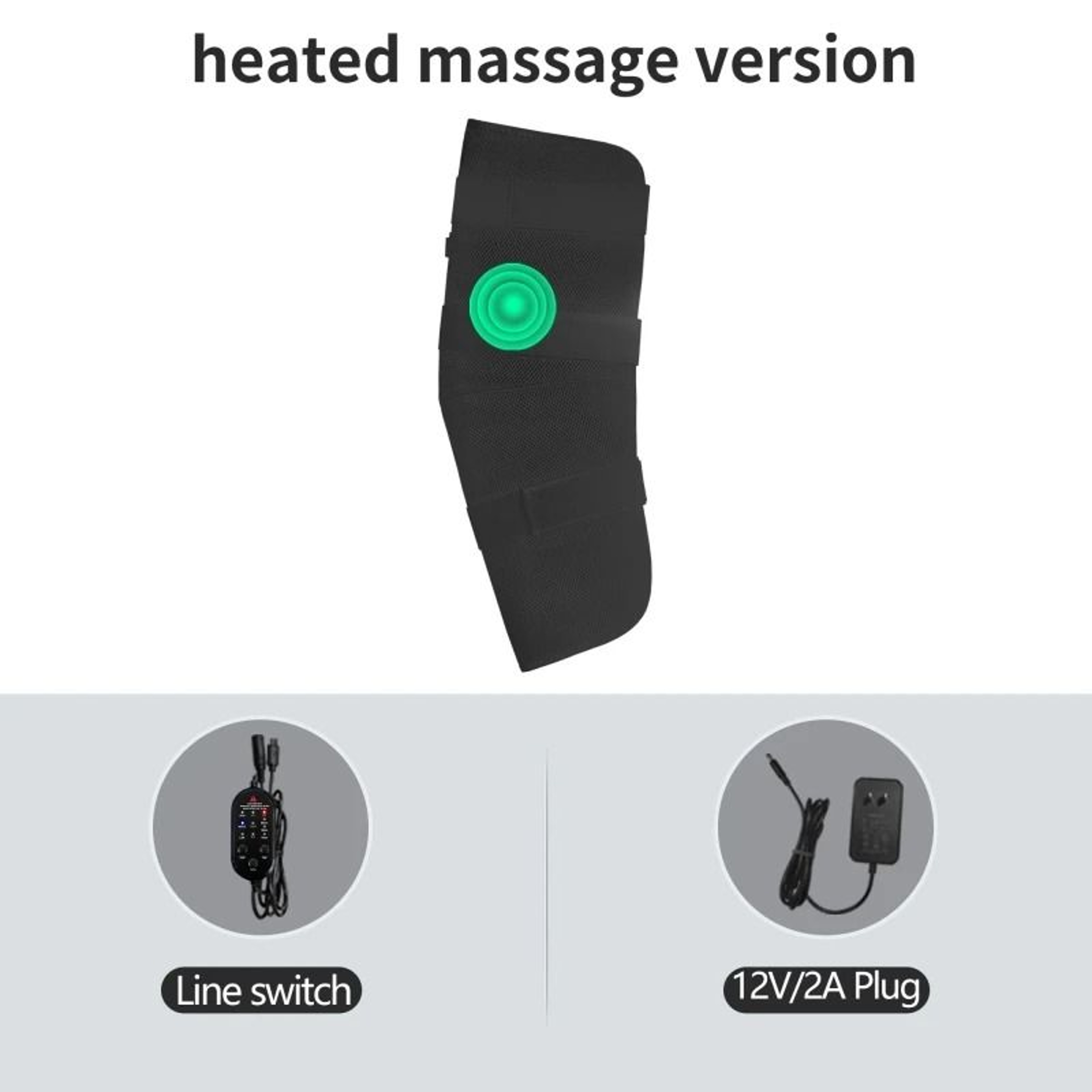 Long Leg Heating Pad With Vibration Massager 7