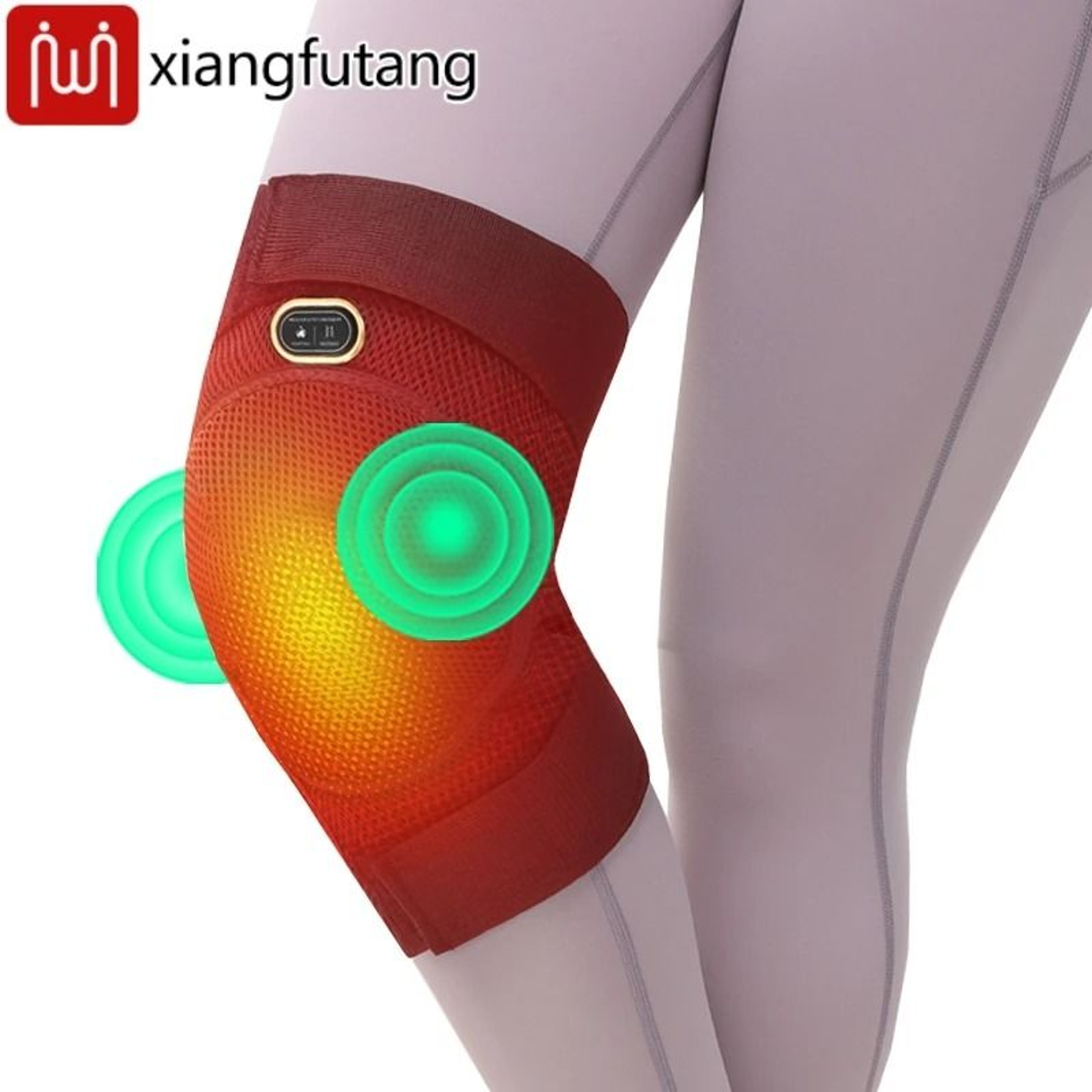 Electric Heating Knee Massager  Support Brace 0