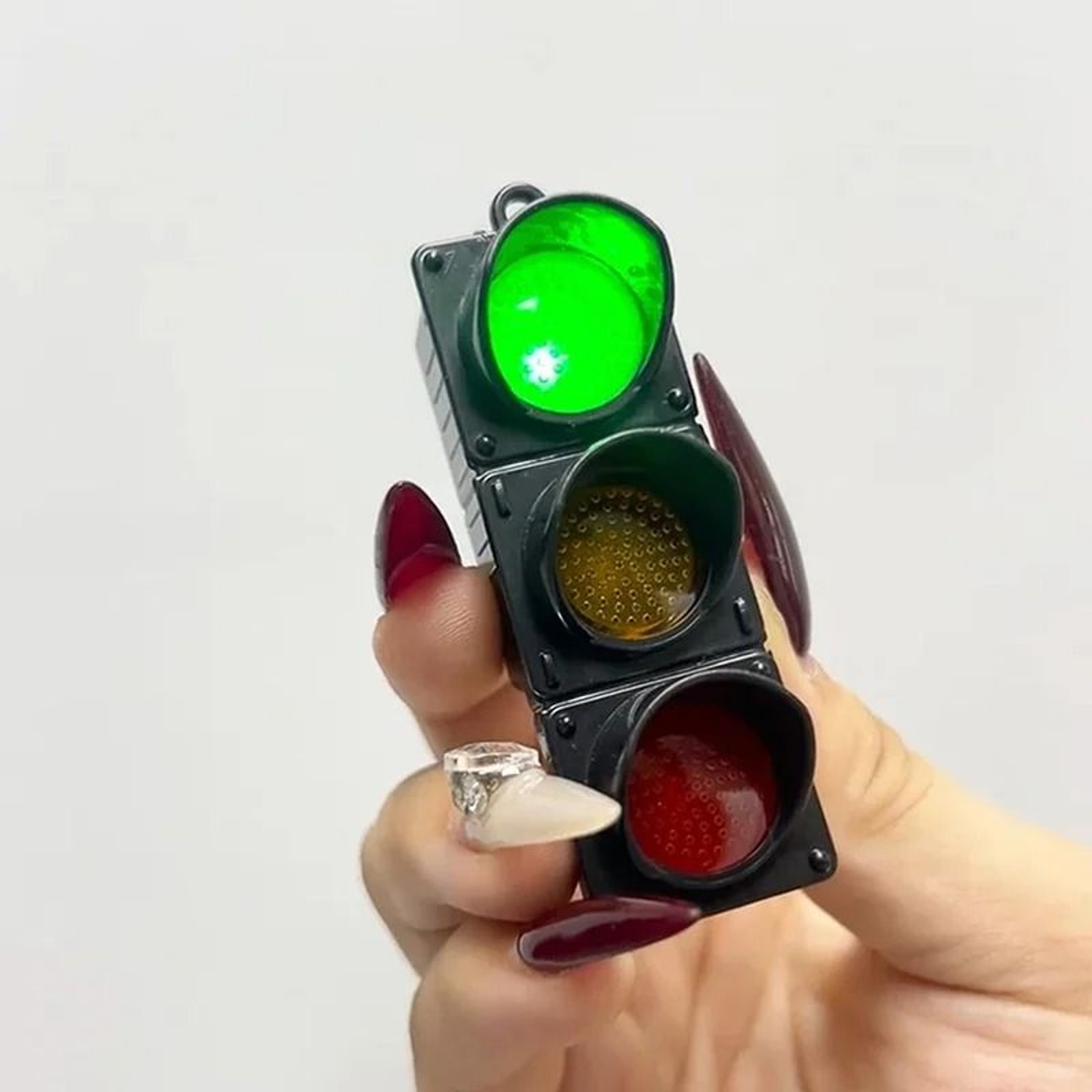 Traffic Light Magnetic Refrigerator Sticker  Creative Toy 3