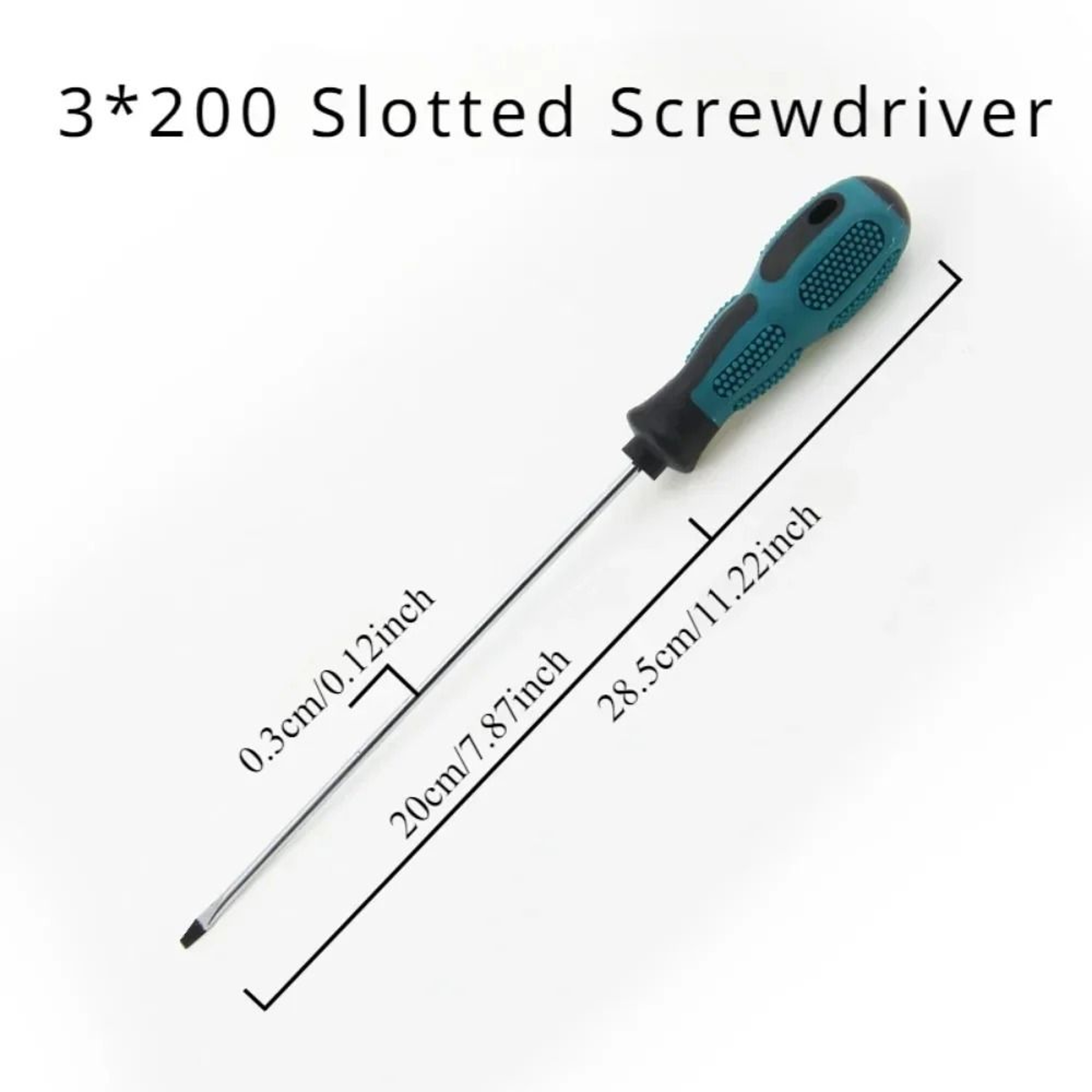 Long Slotted Phillips Screwdriver Rubber Handle Magnetic Repair Tool 2