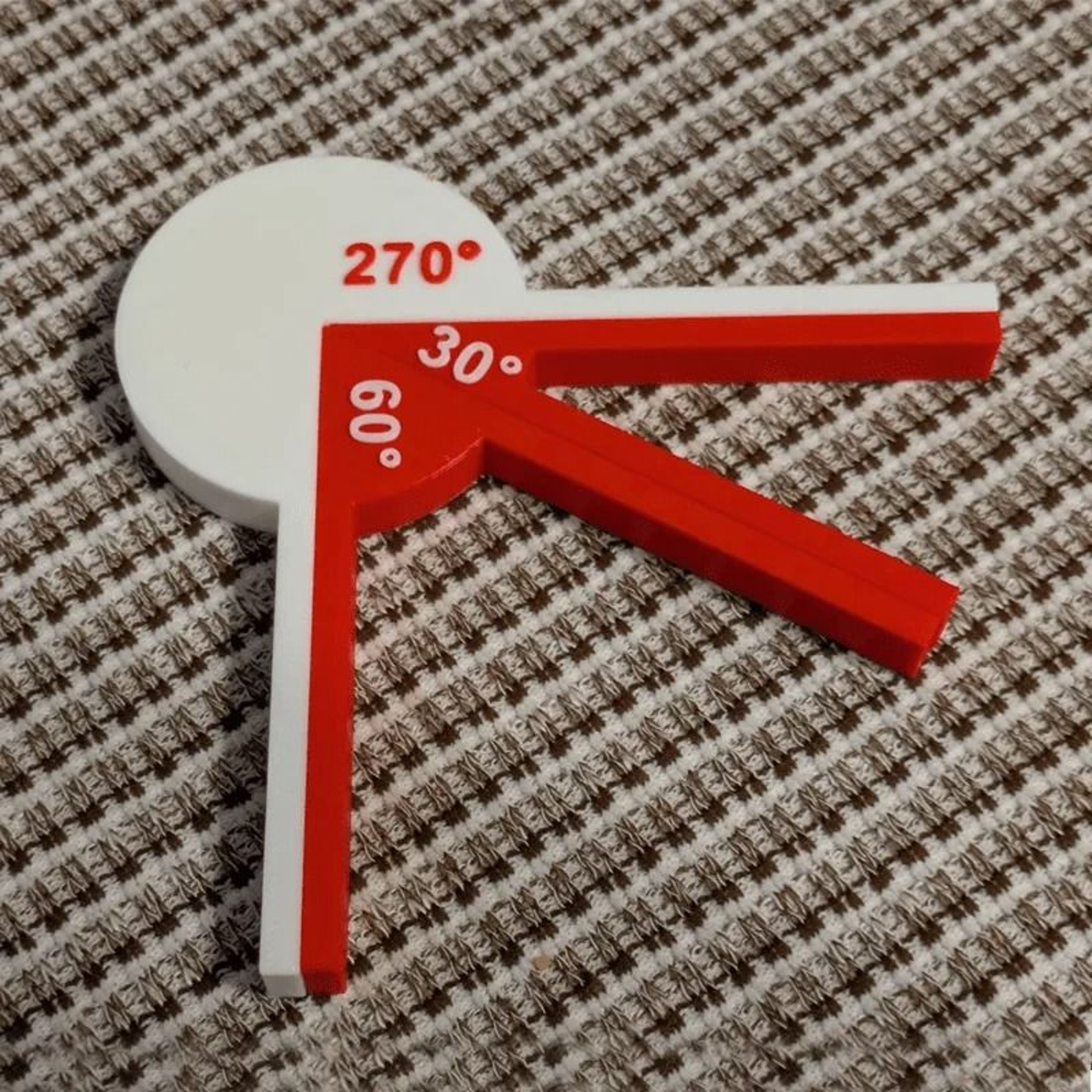 1 Set Teaching Tools Math Supplies Geometric Angle Display Tools 1
