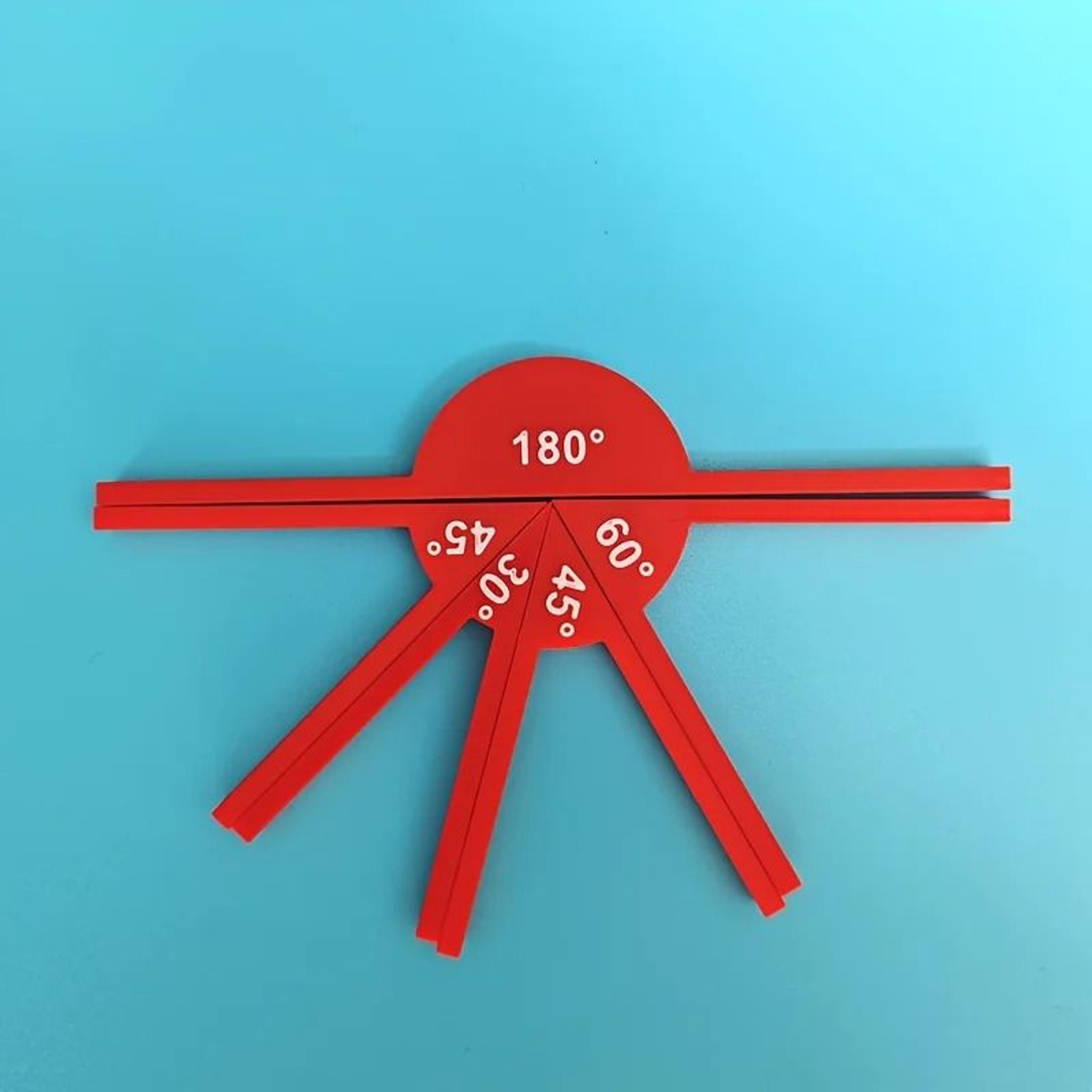 1 Set Teaching Tools Math Supplies Geometric Angle Display Tools 8
