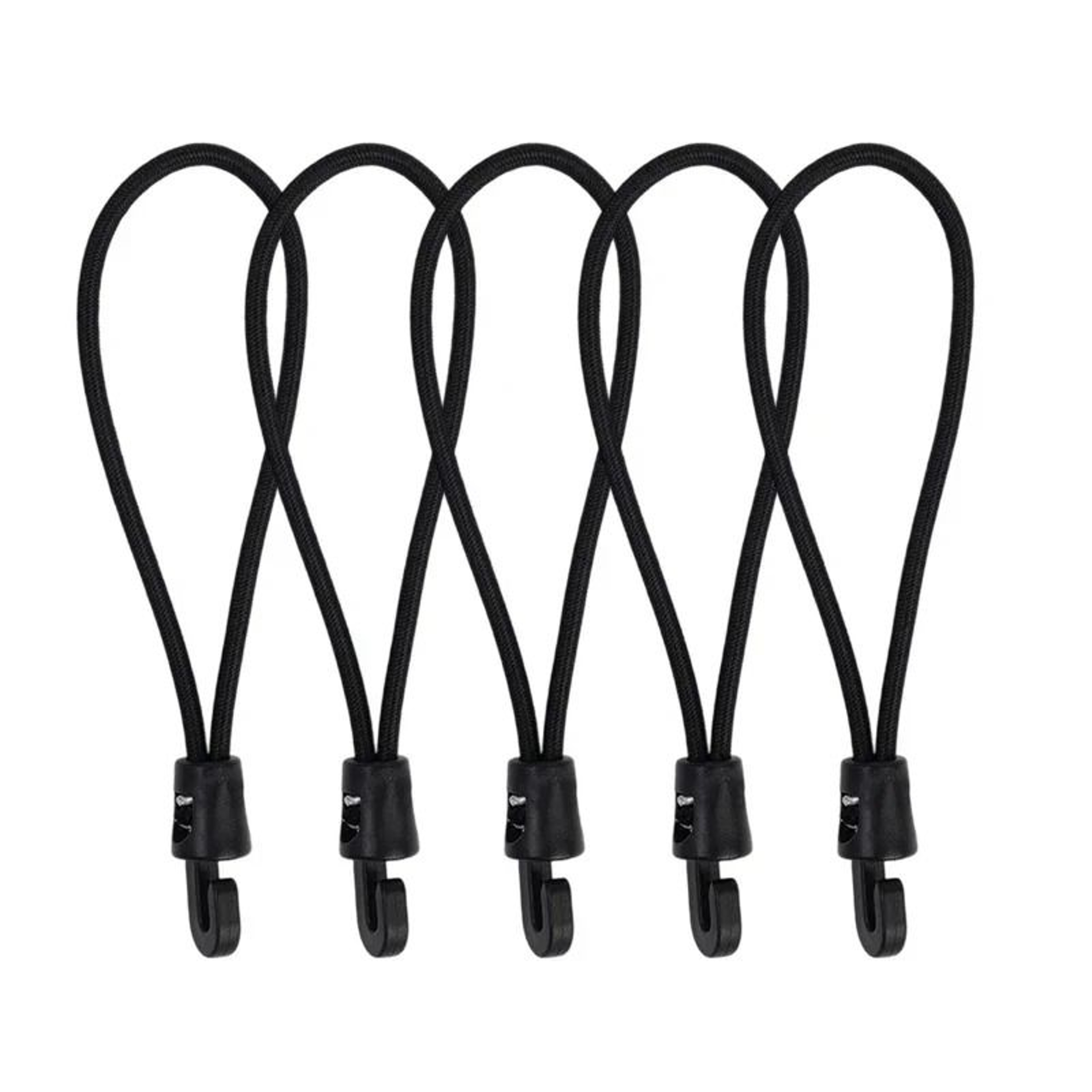 110Pcs Bungee Cords With Hooks High Elasticity Rubber Tensioners 10