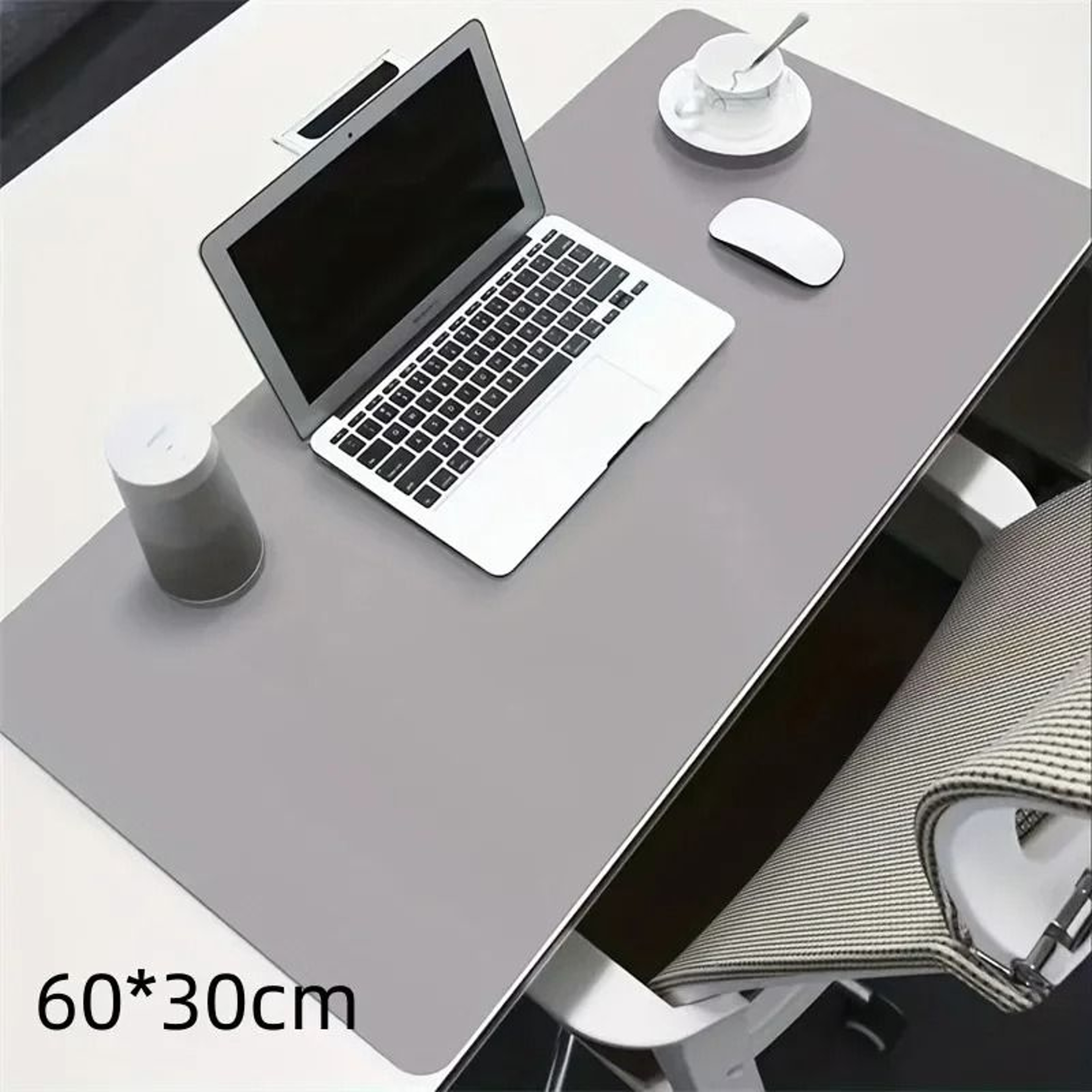 1Pc Large PU Leather Office Desk Protector Mat  Gaming Mouse Pad 236 X 118 In 3