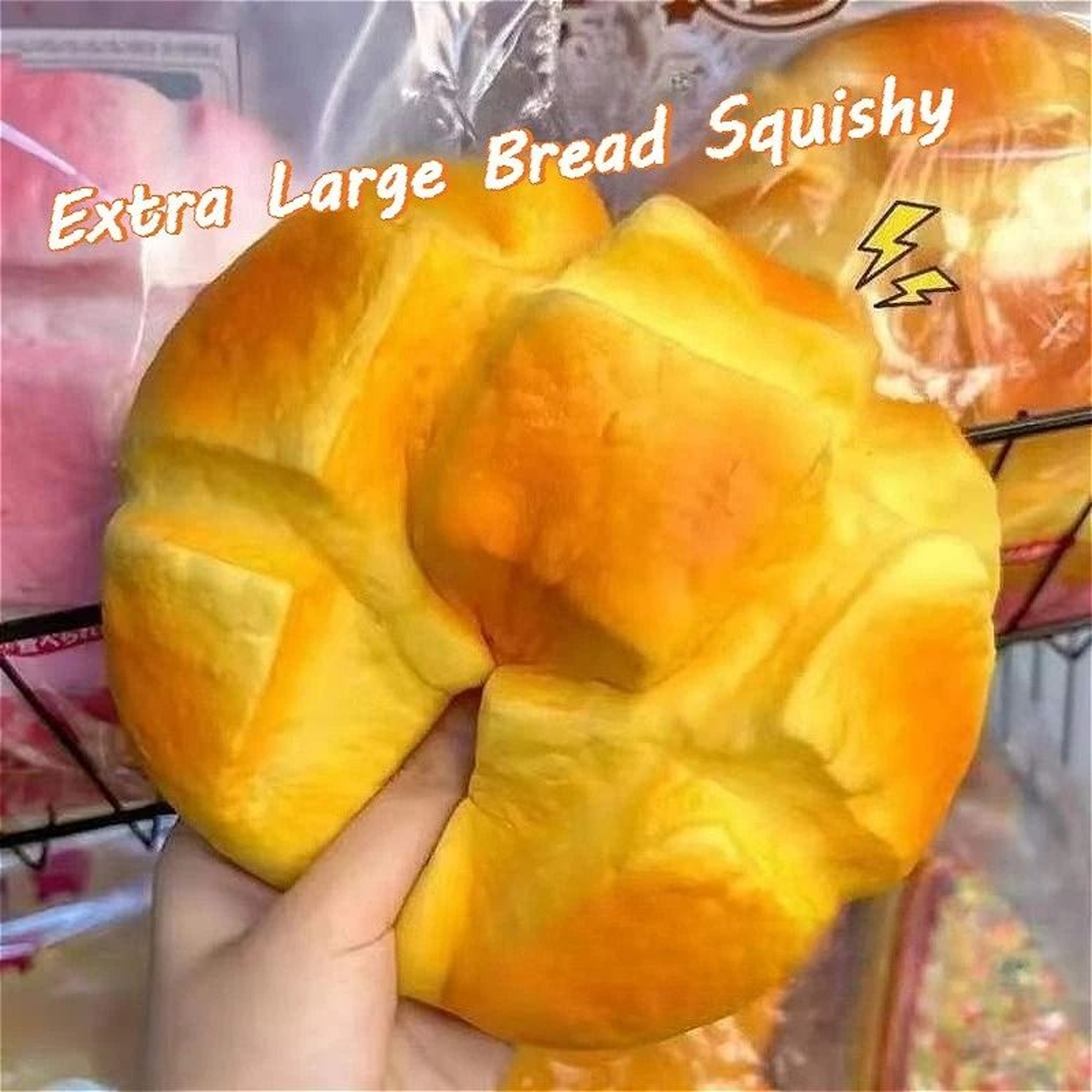 Super Soft Jumbo Bread Squishy Slow Rebound Stress Relief Toy 5