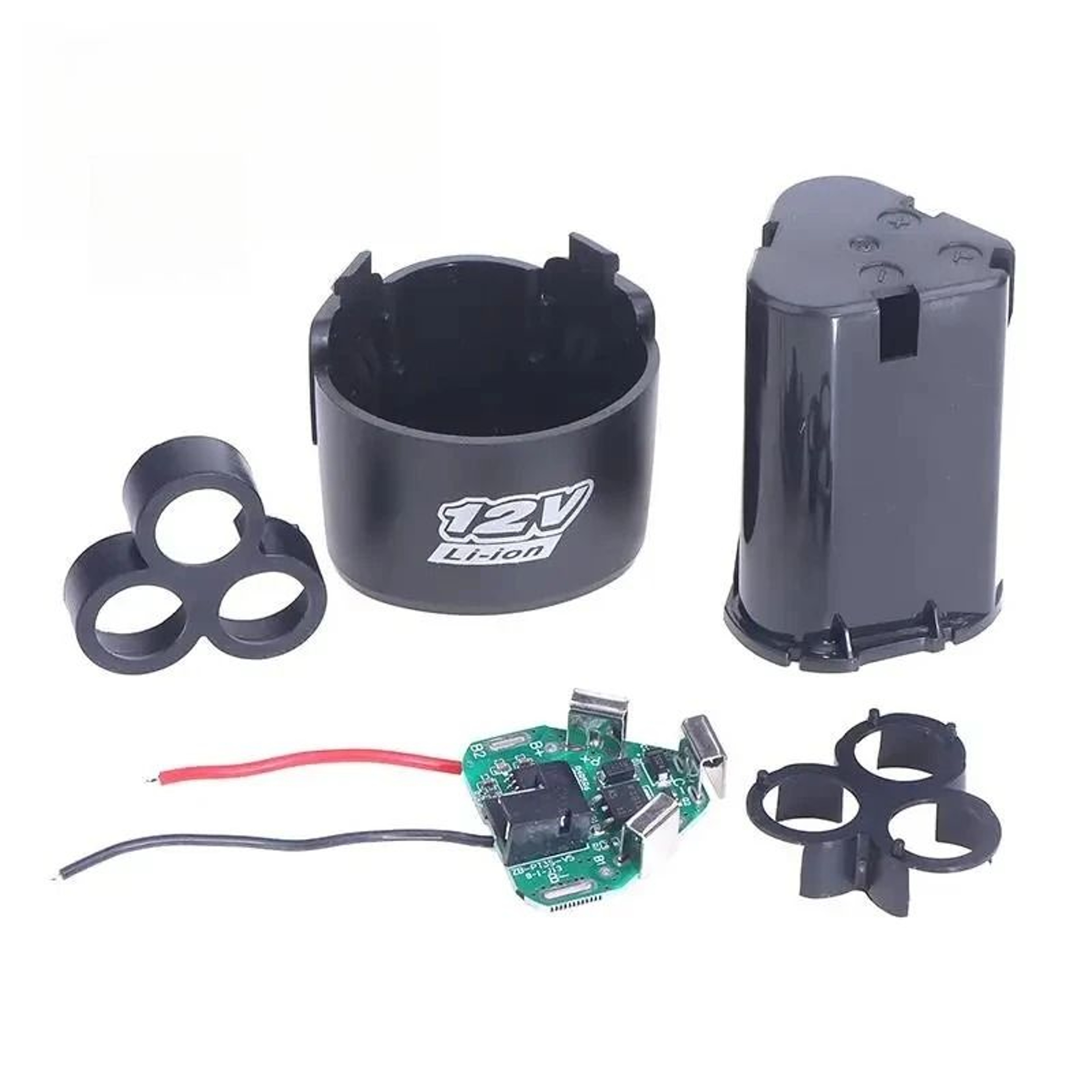 1Set 18650 Lithium Battery Box Circuit Pack Shell  3S 12V Protection Board For Power Tools 0