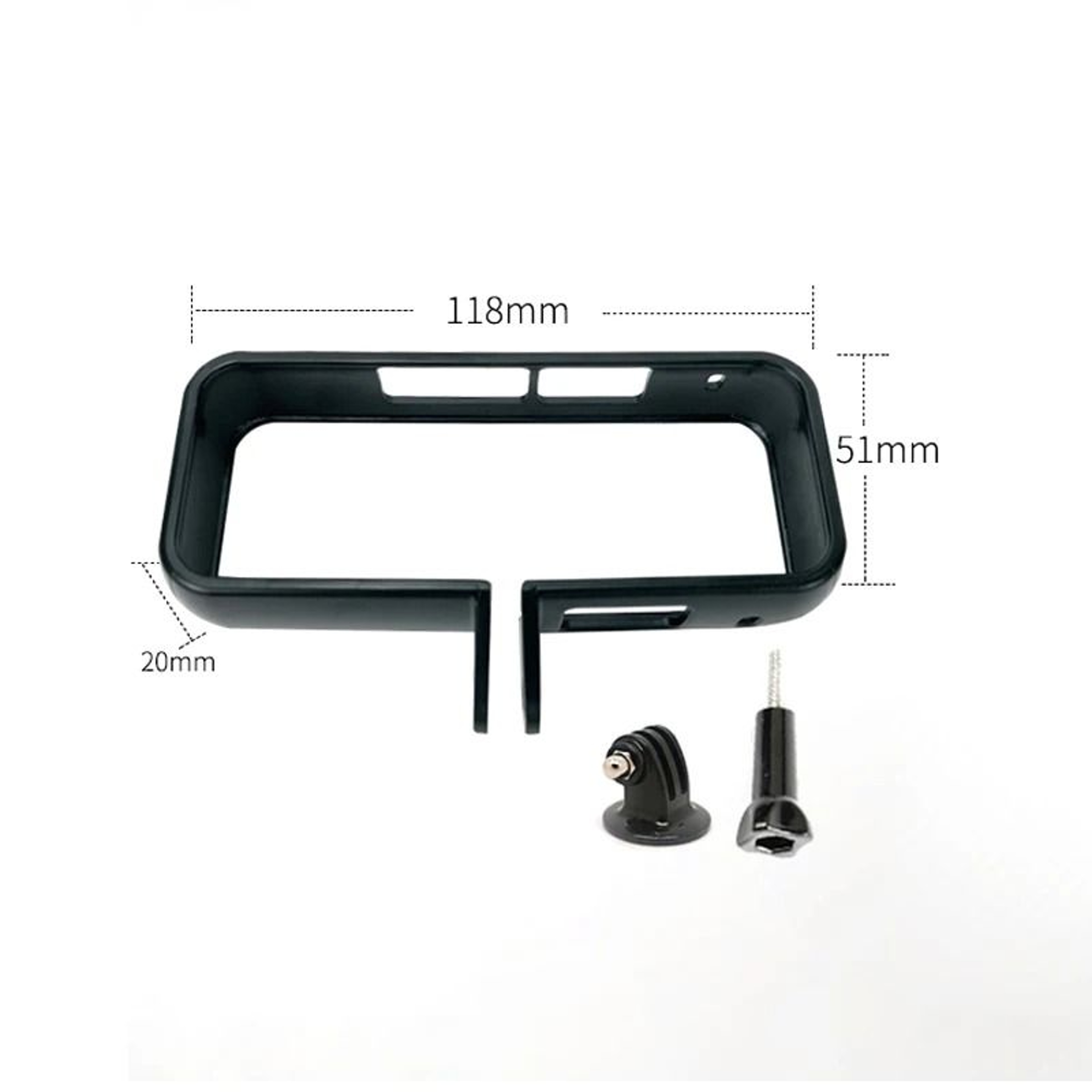 Horizontal Frame Mount Adapter For Insta360 X5 X4 X3 Panoramic Camera 2