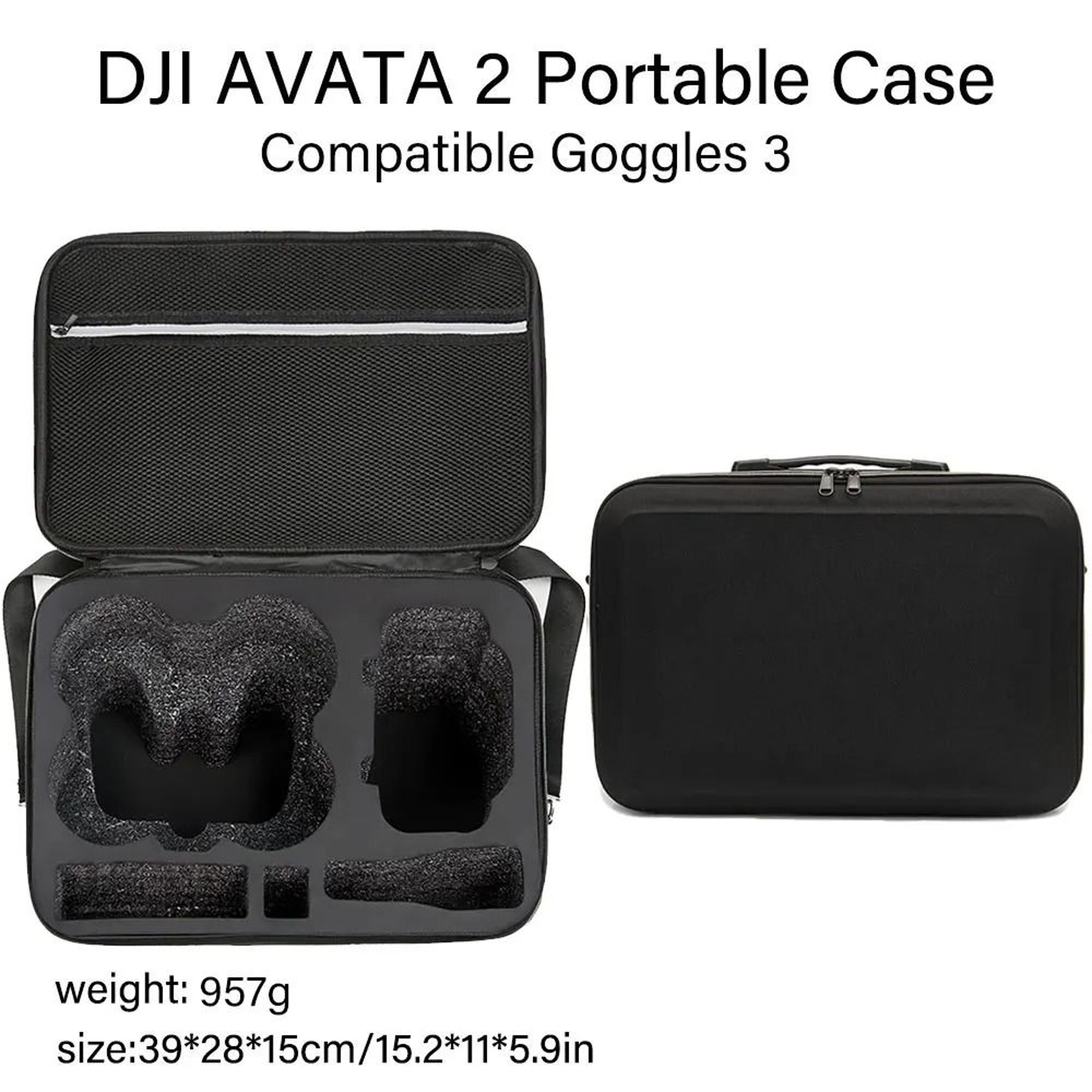 Shoulder Carrying Case Storage Bag For DJI Avata 2 Drone Accessories 7