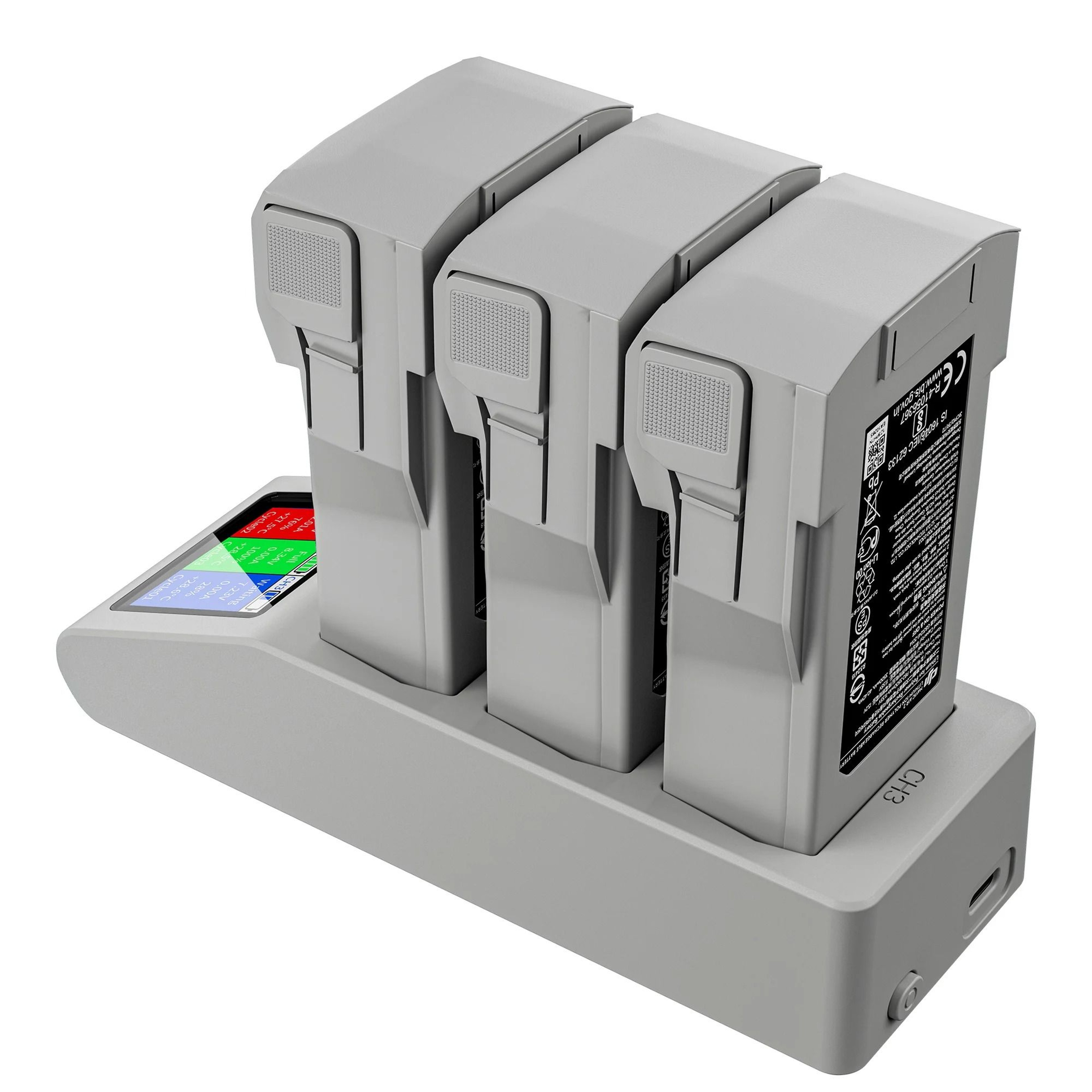 Digital Display Fast Charging Hub For DJI Mini 3 Pro And Mini 3 Batteries 4