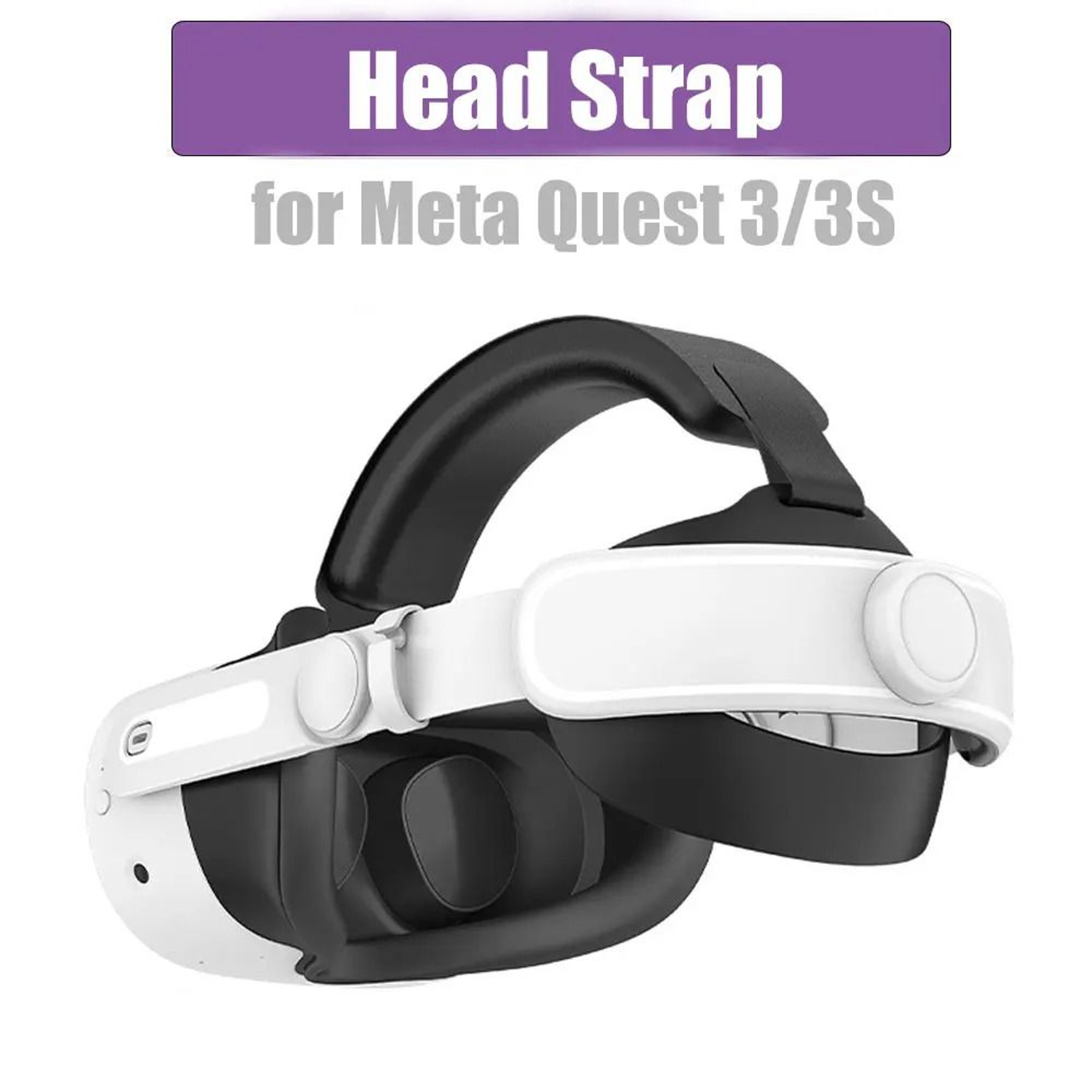 Replaceable Elite Comfort Head Strap For Meta Quest 3S  Quest 3 VR Headset 0
