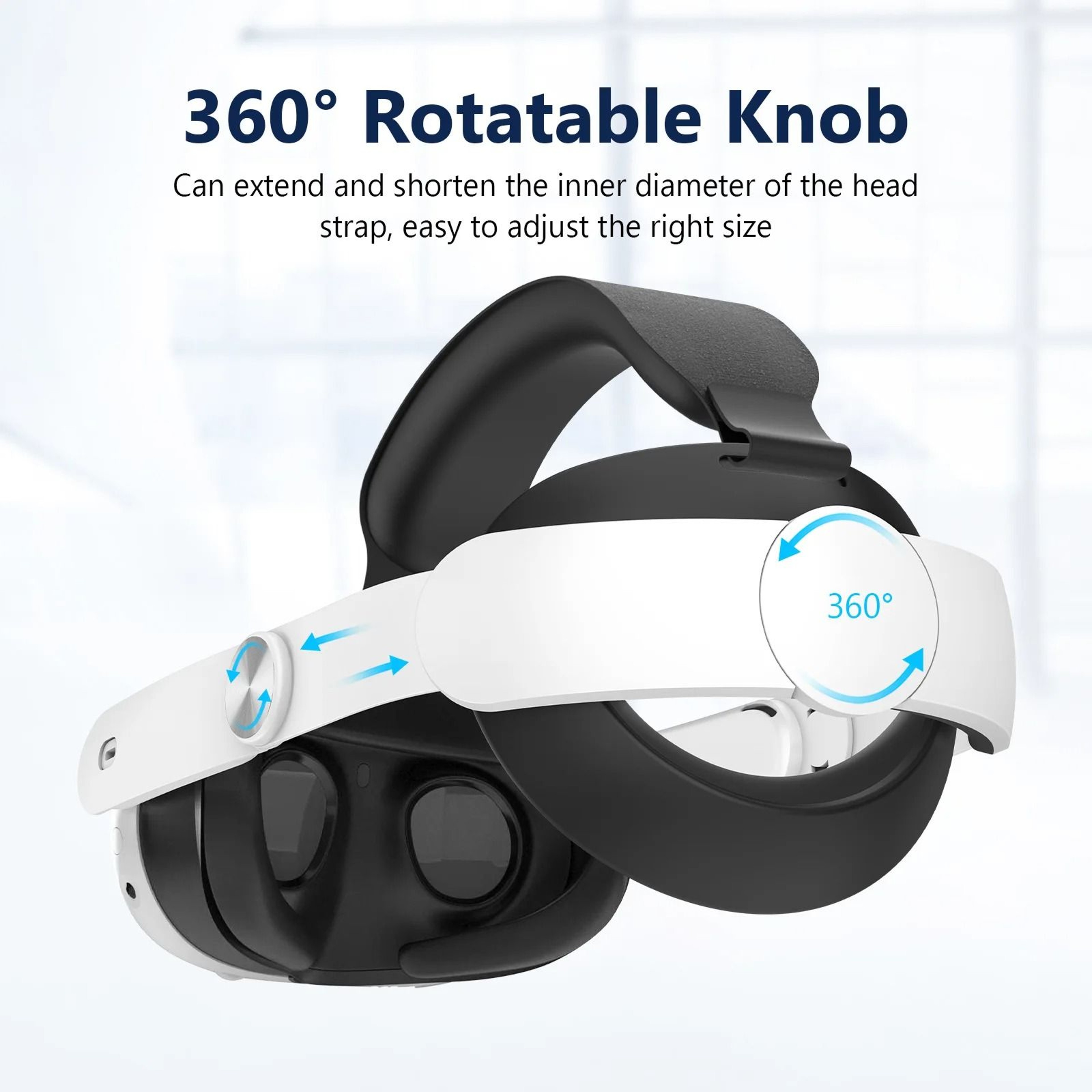 Elite Upgrade Replacement Head Strap For Meta Quest 3 VR Headset 2
