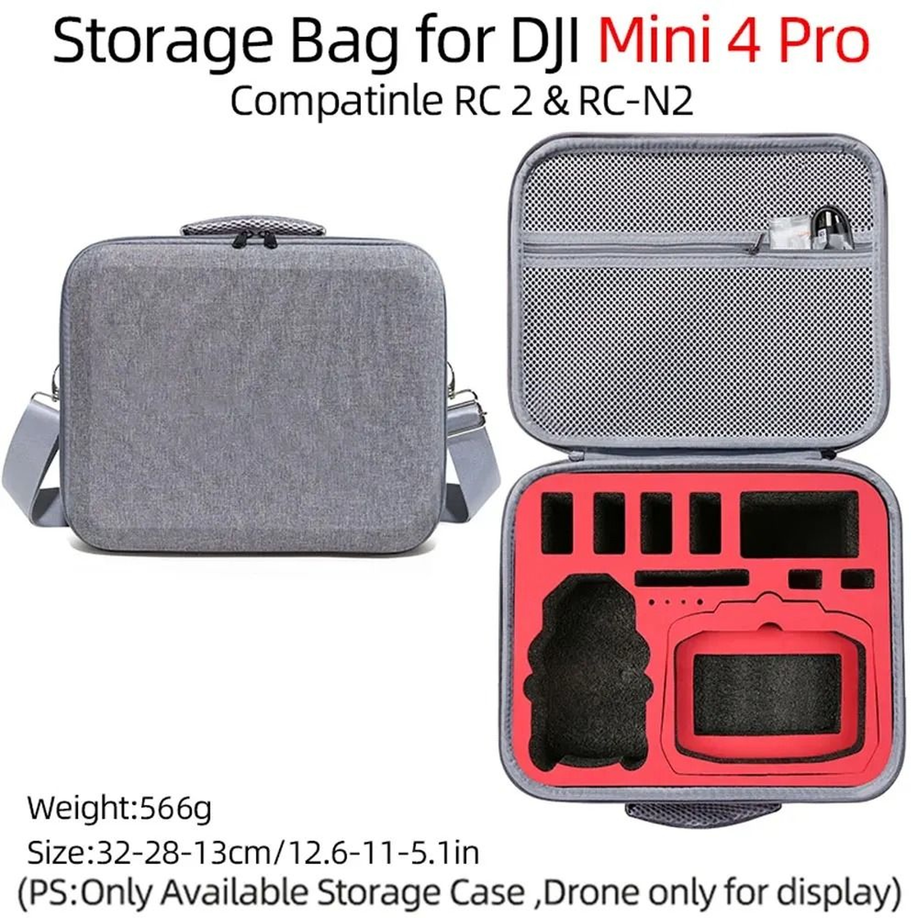 Portable Storage Bag And Carrying Case For DJI Mini 4 Pro 7