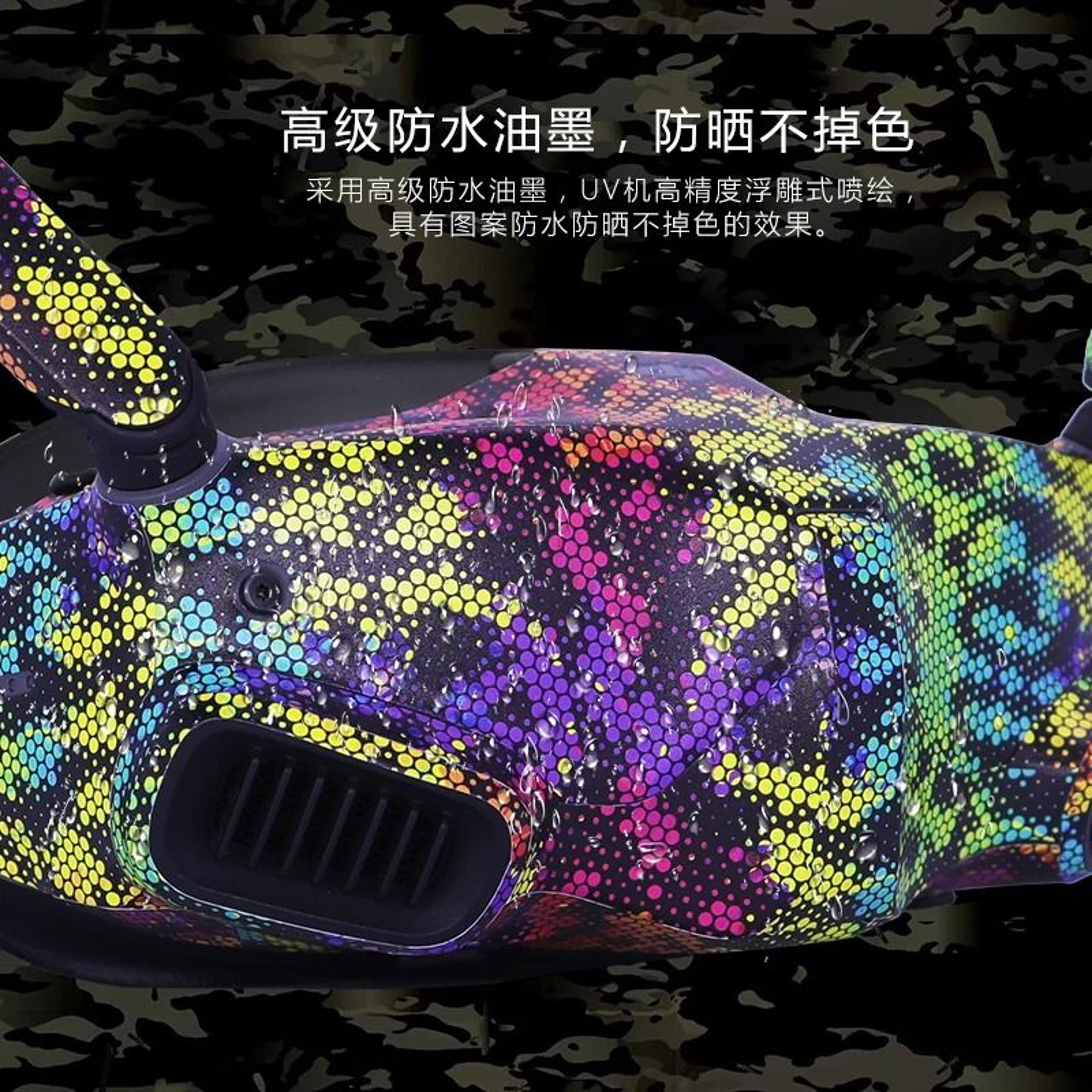 Colorful Protective PVC Sticker Skin For DJI Avata 2  Air 3  Mini 4 Pro And Goggles Integra 2
