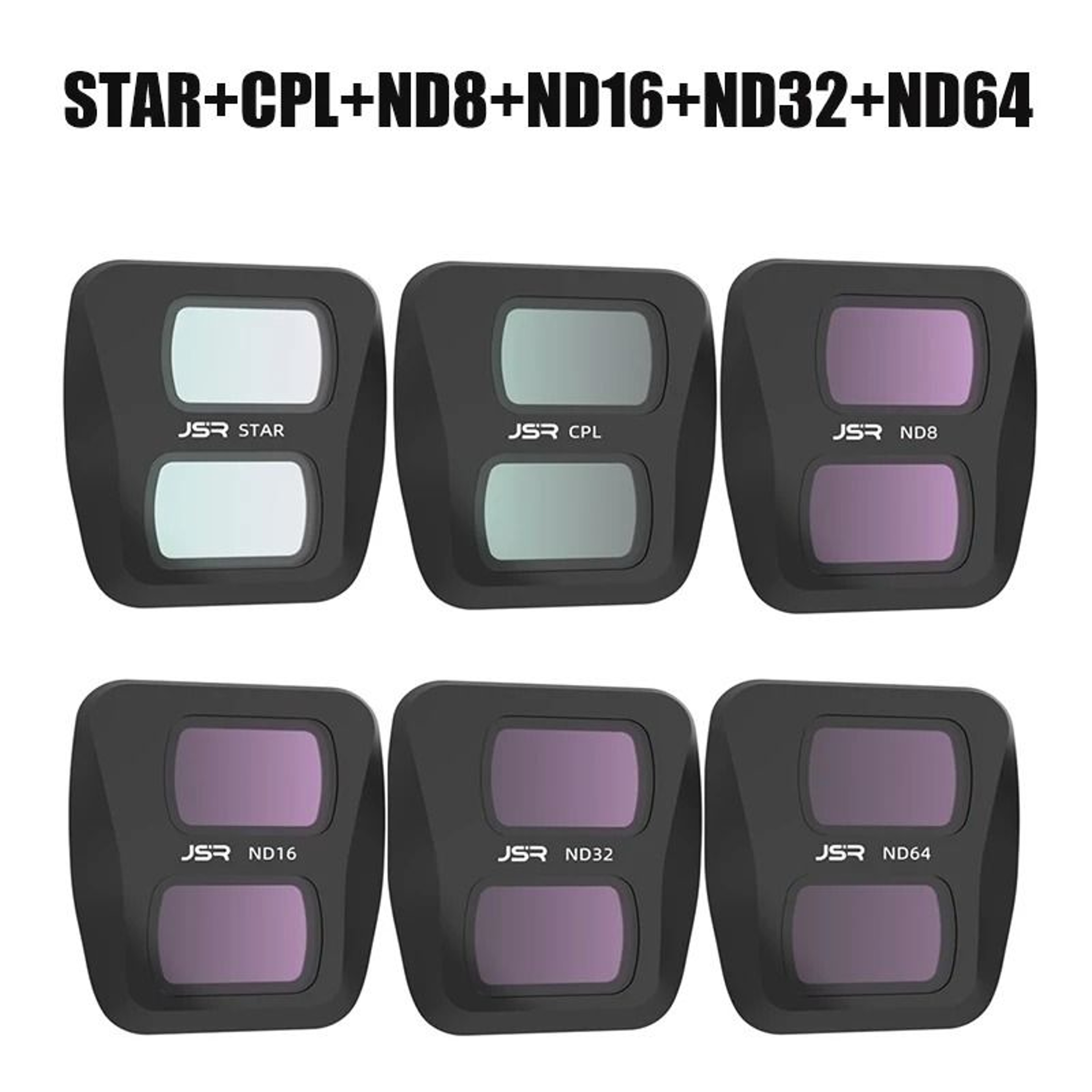 MCUV CPL ND And NDPL Optical Glass Camera Lens Filters Kit For DJI Air 3 Drone 24