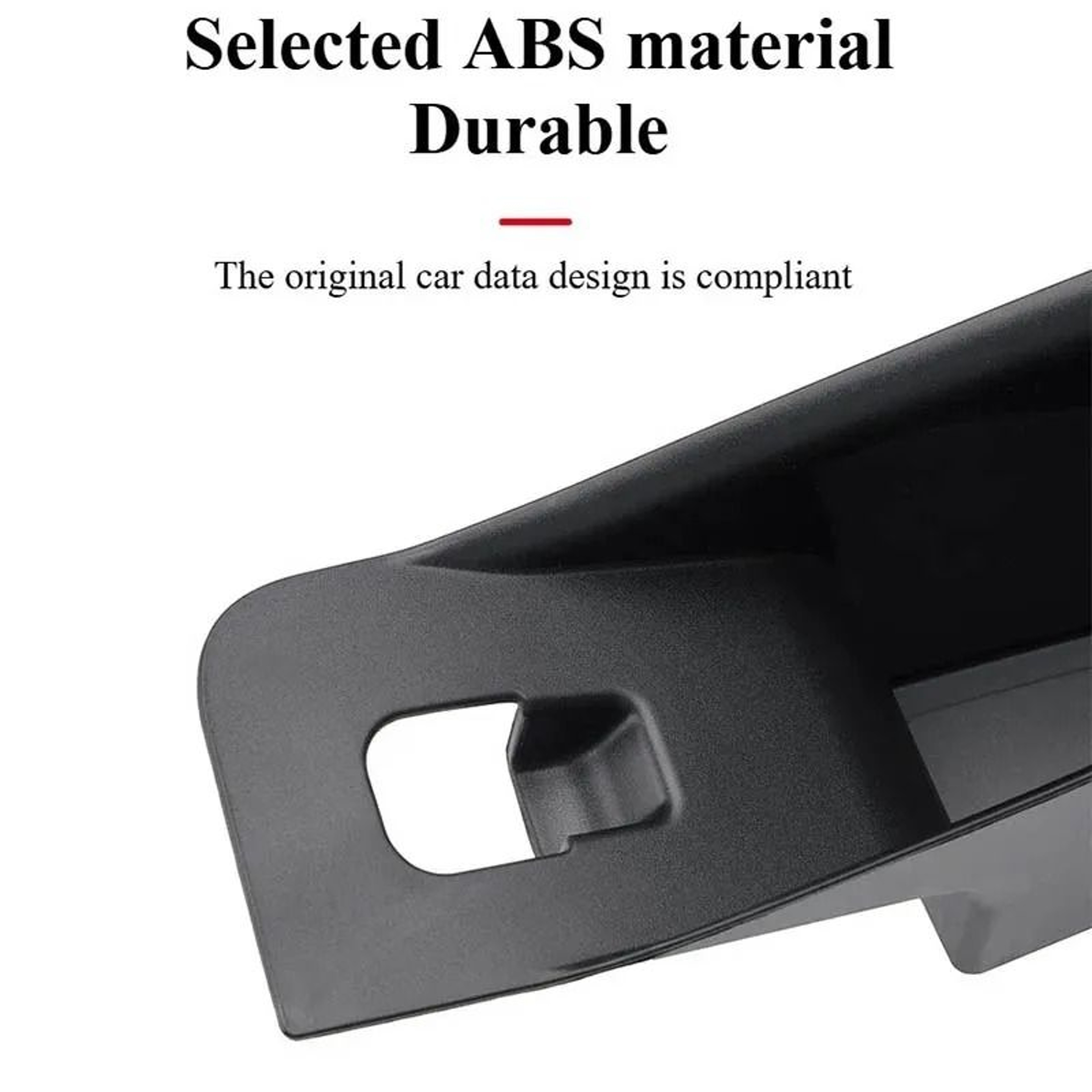 Car Door Handle Storage Box Organizer Tray For Tesla Model 3 And Model Y 5