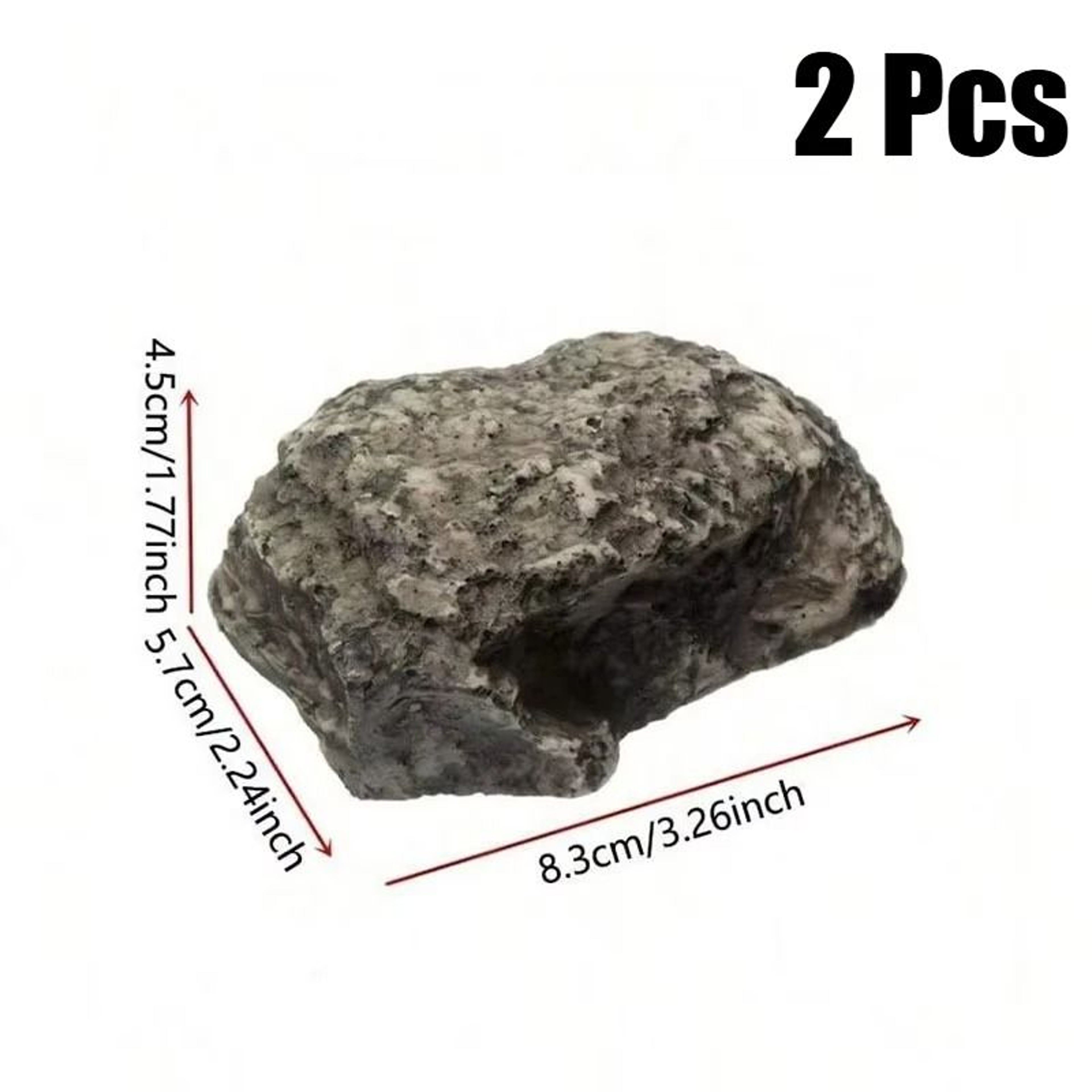 Simulated Stone Waterproof Garden Key Storage Box 6