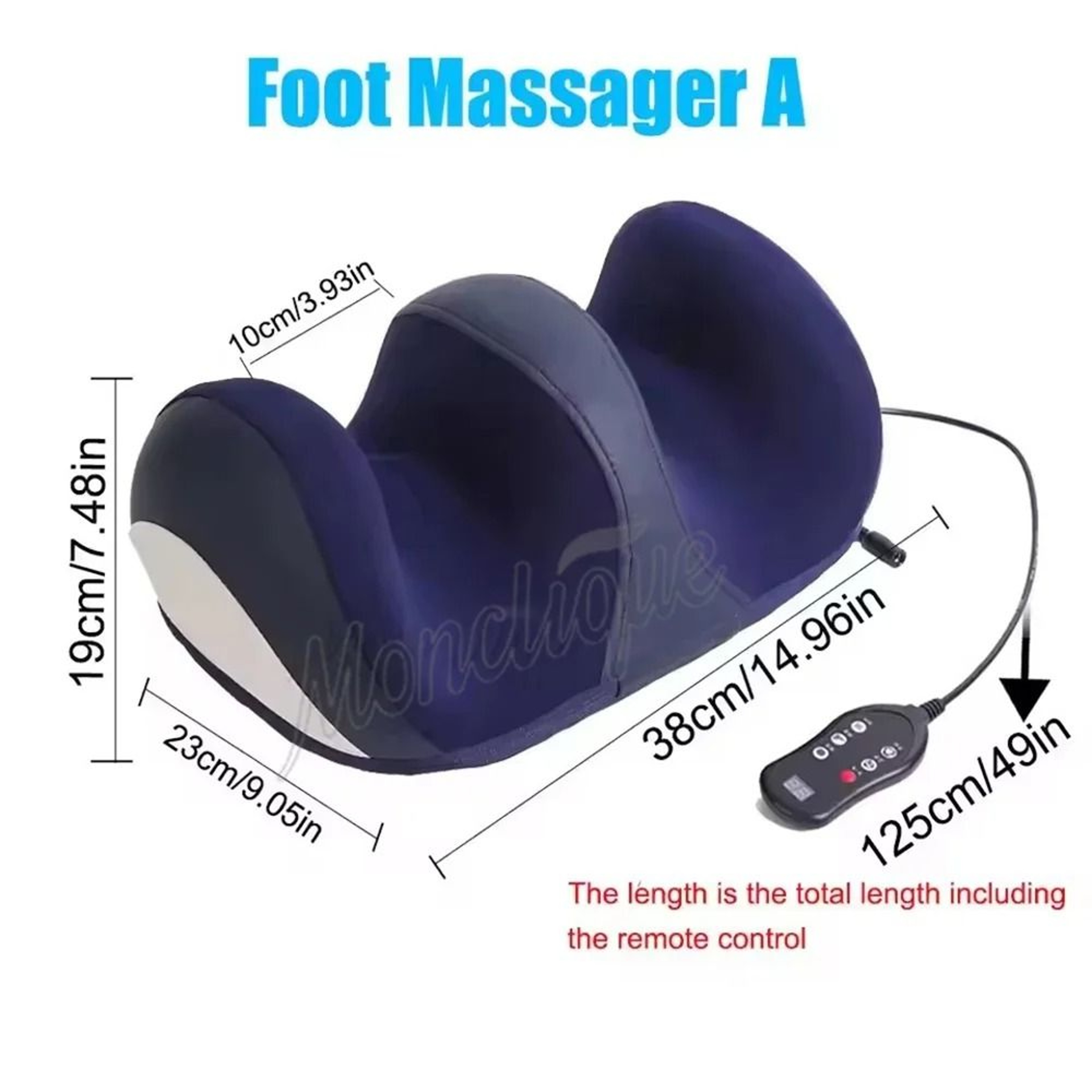 Electric Foot Massager Large Size With Hot Compress And Deep Tissue Kneading 4