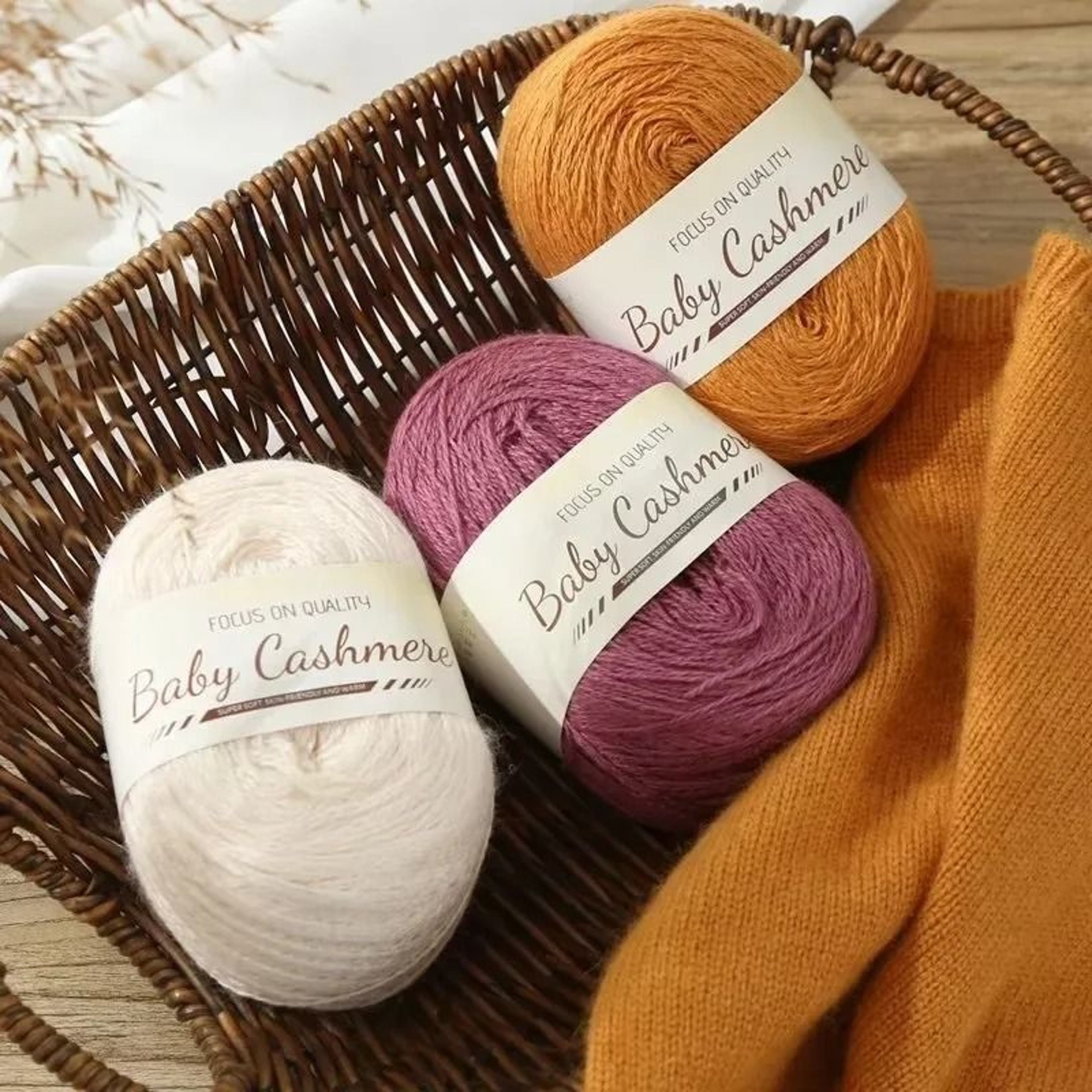 50g Soft Mohair Cashmere Thin Wool Yarn Roll For DIY Hand Crochet And Fine Knitting 3