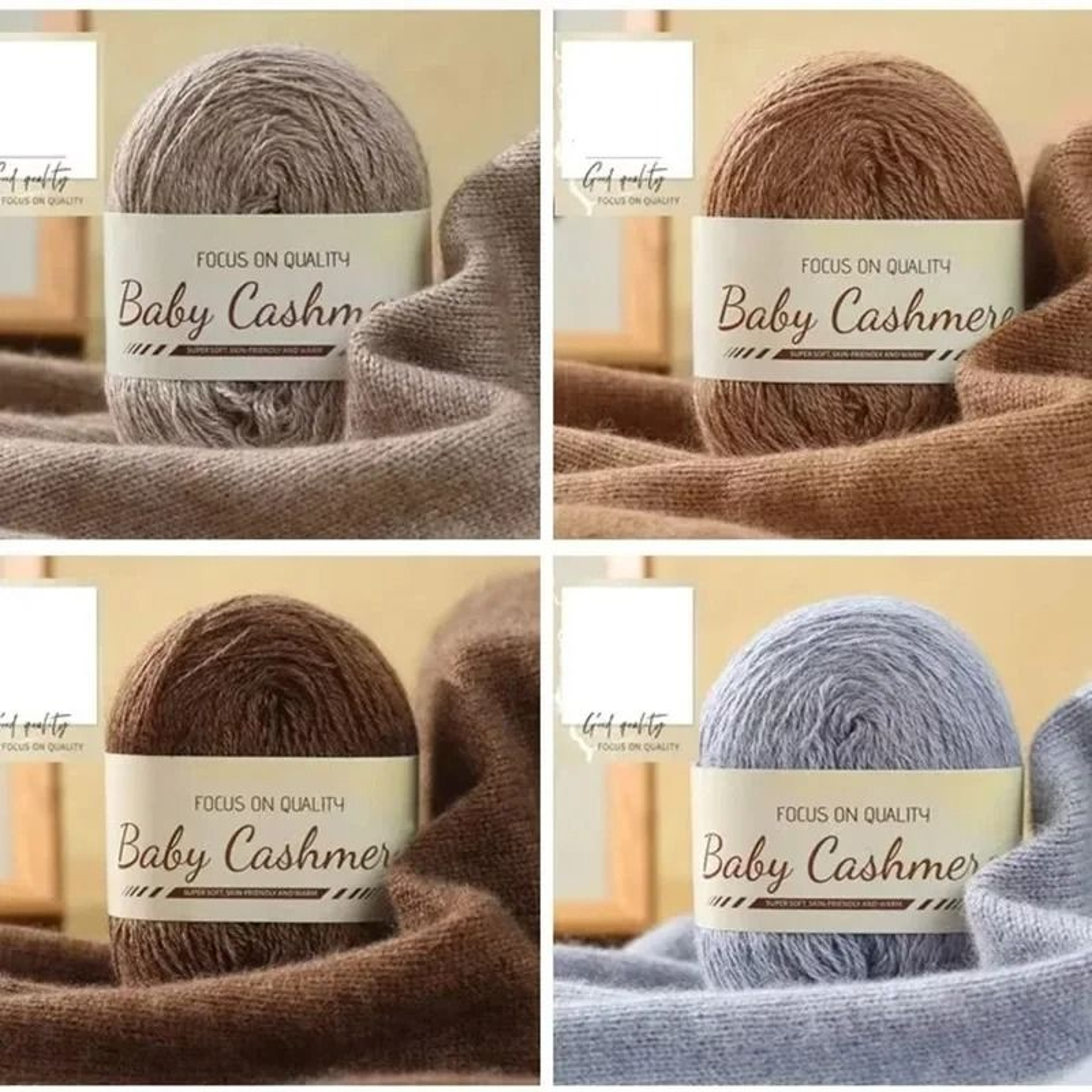 50g Soft Mohair Cashmere Thin Wool Yarn Roll For DIY Hand Crochet And Fine Knitting 4
