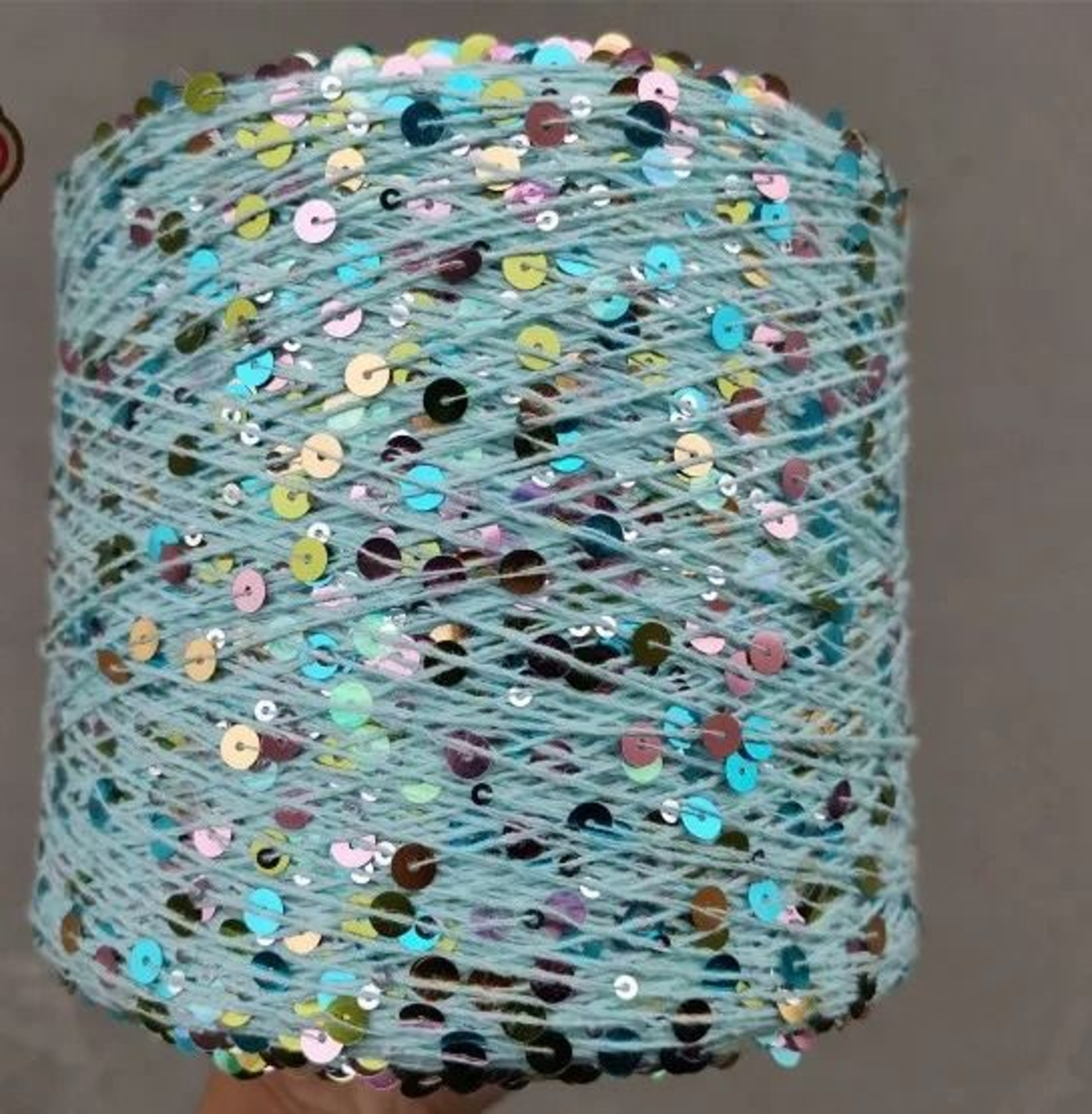 50g Sequins Cotton Yarn 6mm3mm Special Glitter Thread For DIY Crochet Dolls And Hand Knitting 10
