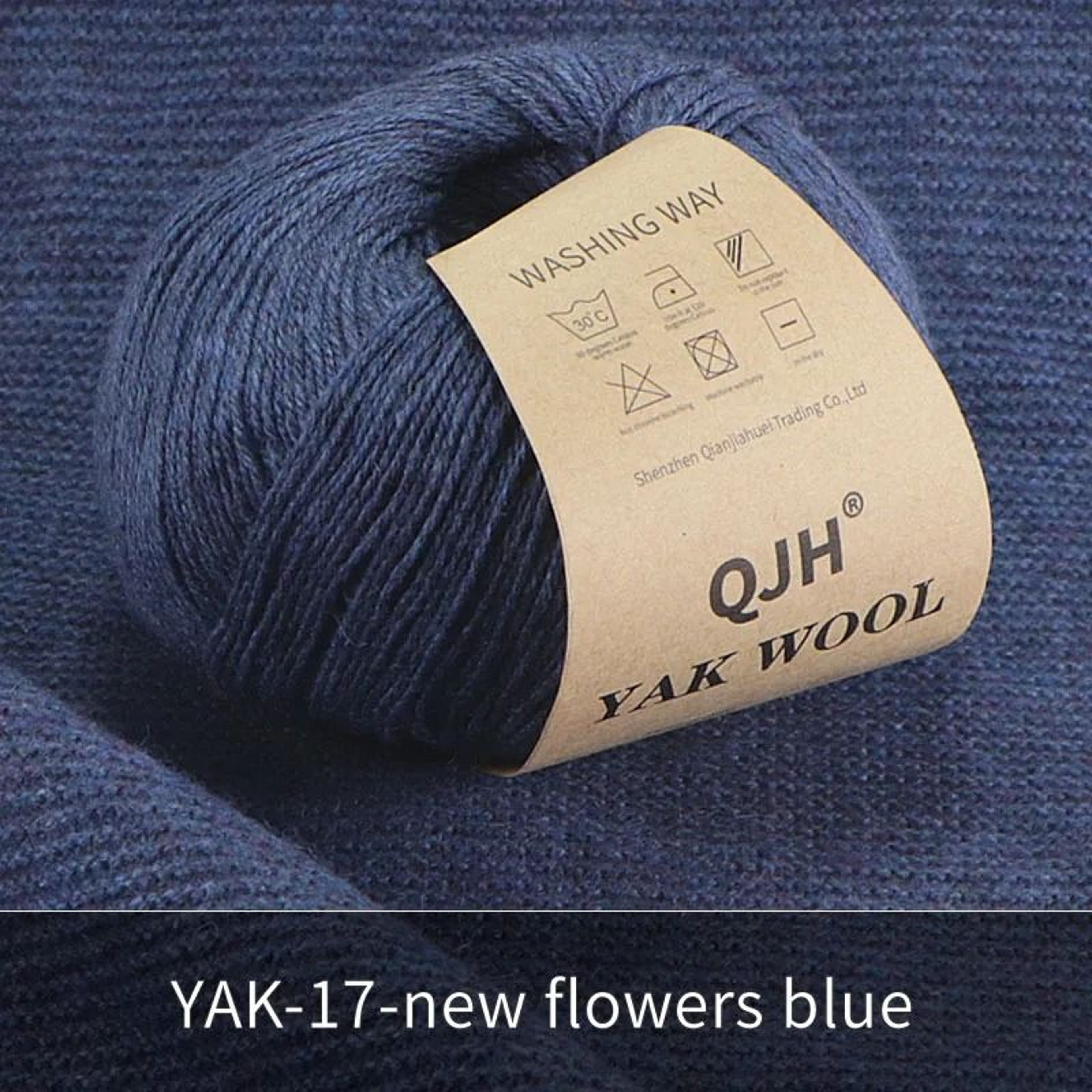 QJH 10pcs Set Natural Yak Wool Yarn Soft AntiPilling Thread For Knitting Sweaters And Scarves 6