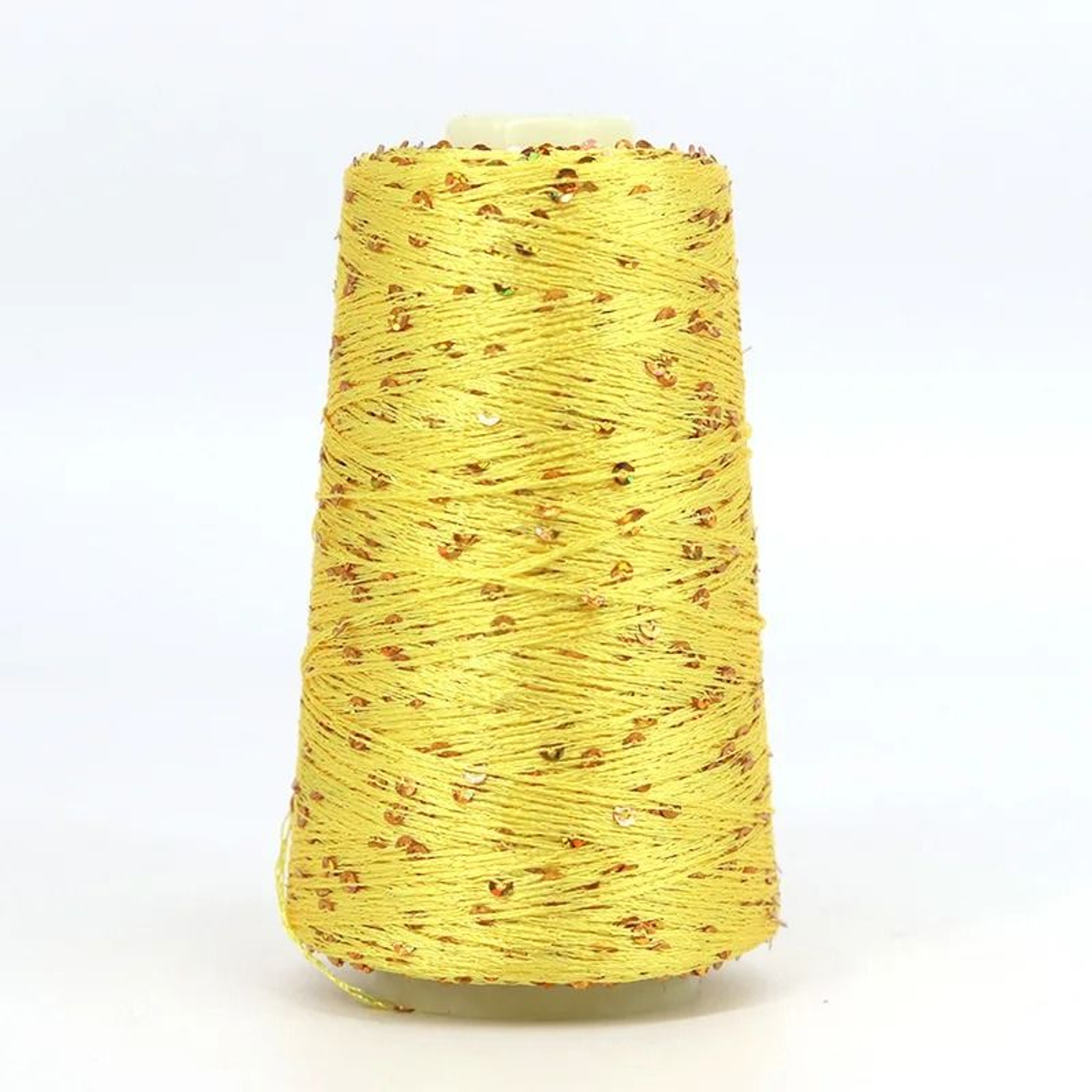 50g 140M Sequins Cotton Yarn 6mm3mm Special Glitter Match Thread For DIY Crochet Dolls And Knitting 0