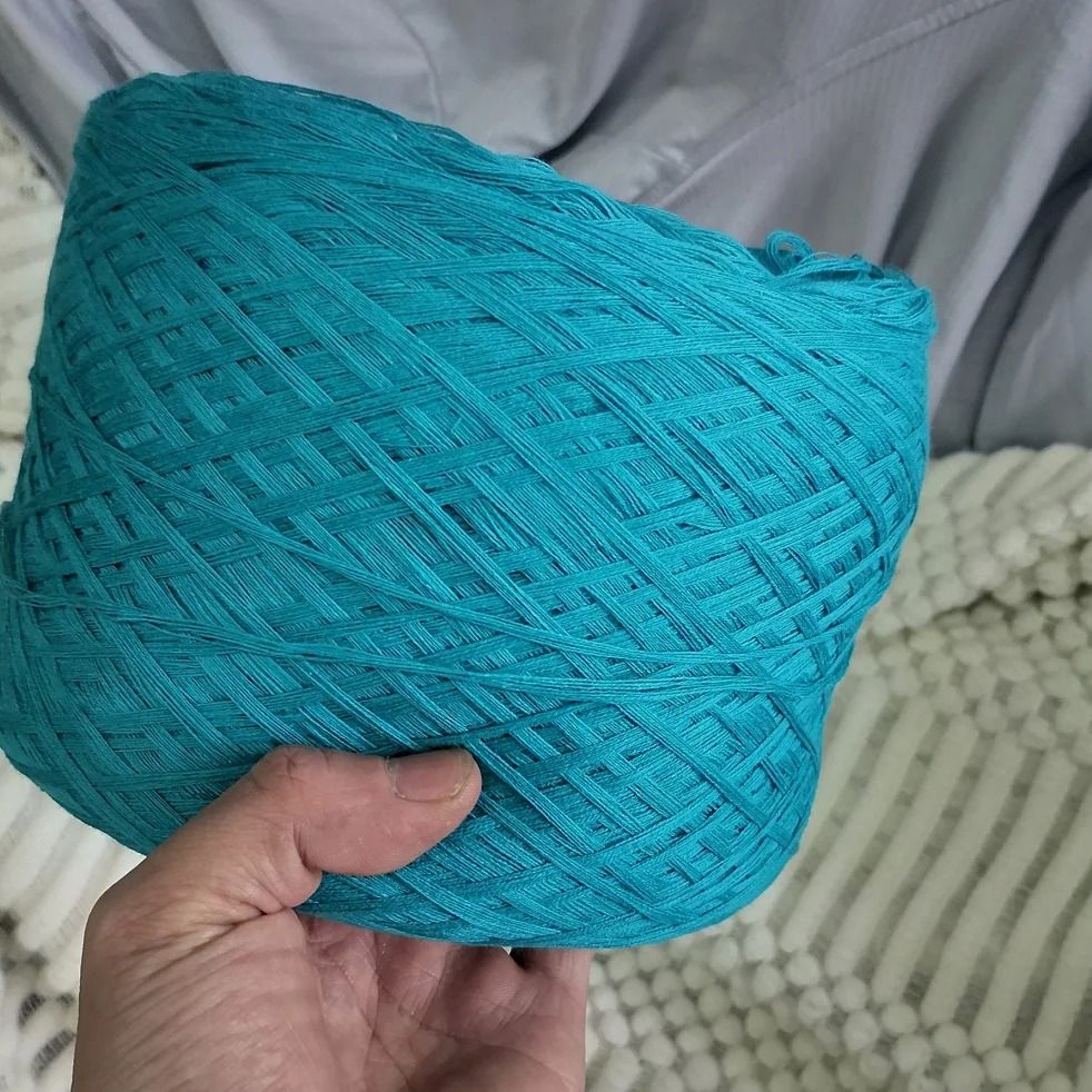 500g Bulk Raw Unbleached Cotton Knitting Yarn Thread Soft Cord For Baby Clothes Sweaters And Scarve 17
