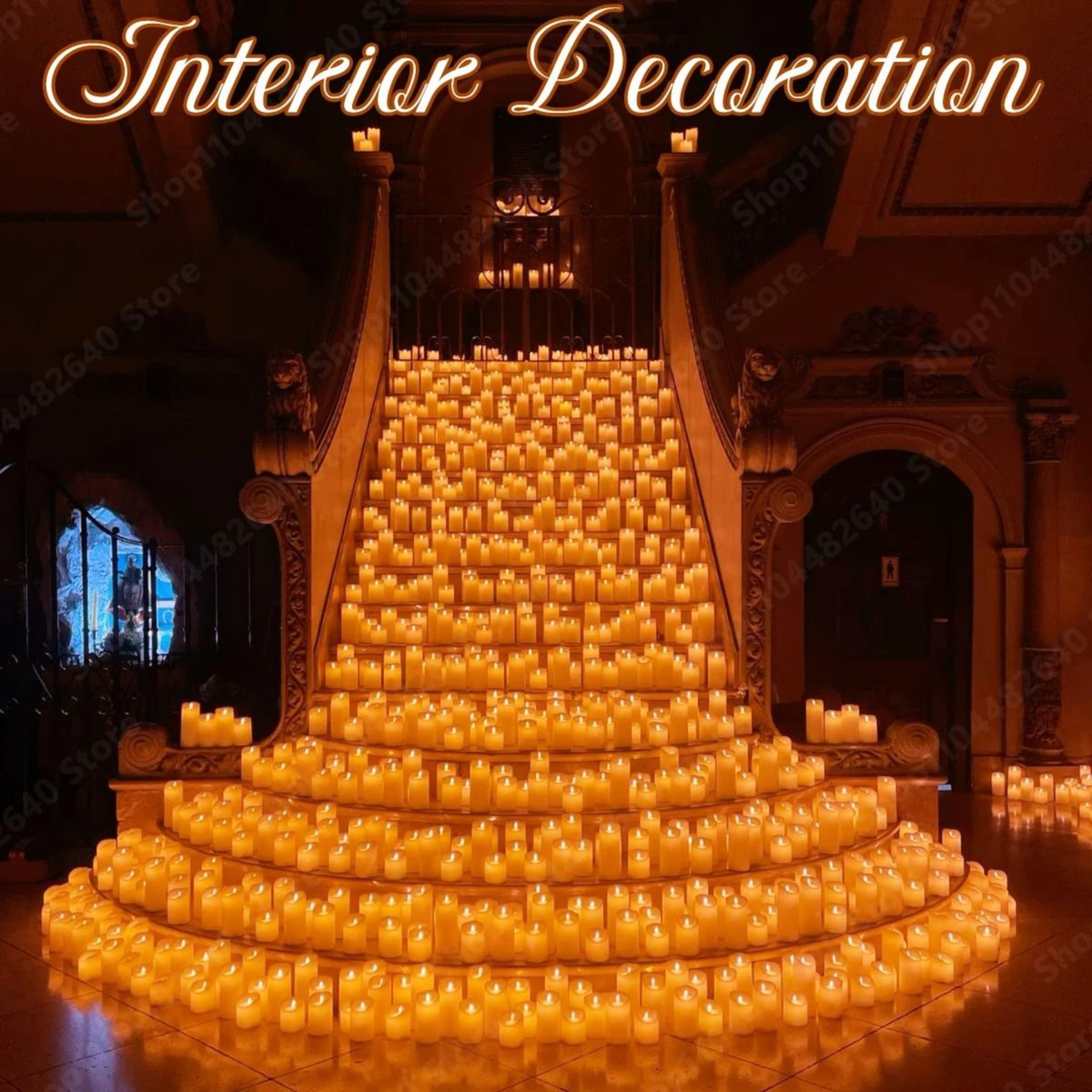 9 To 72 Pcs Flameless LED Candles Dancing Flame Flickering Battery Operated Candle Set 2