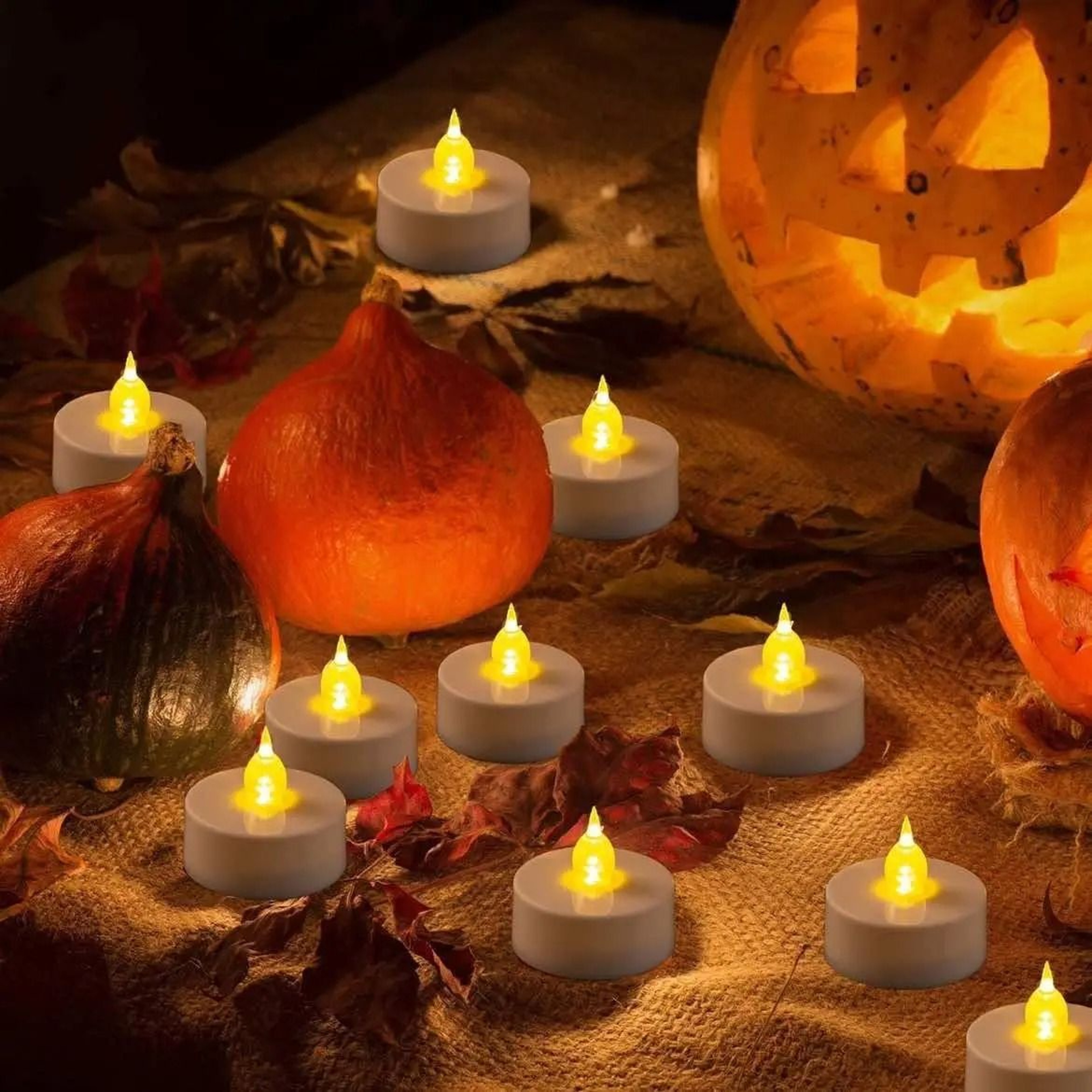 Flameless LED Electronic Candle With Realistic Dropping Wax Detail For Halloween Christmas Wedding  4