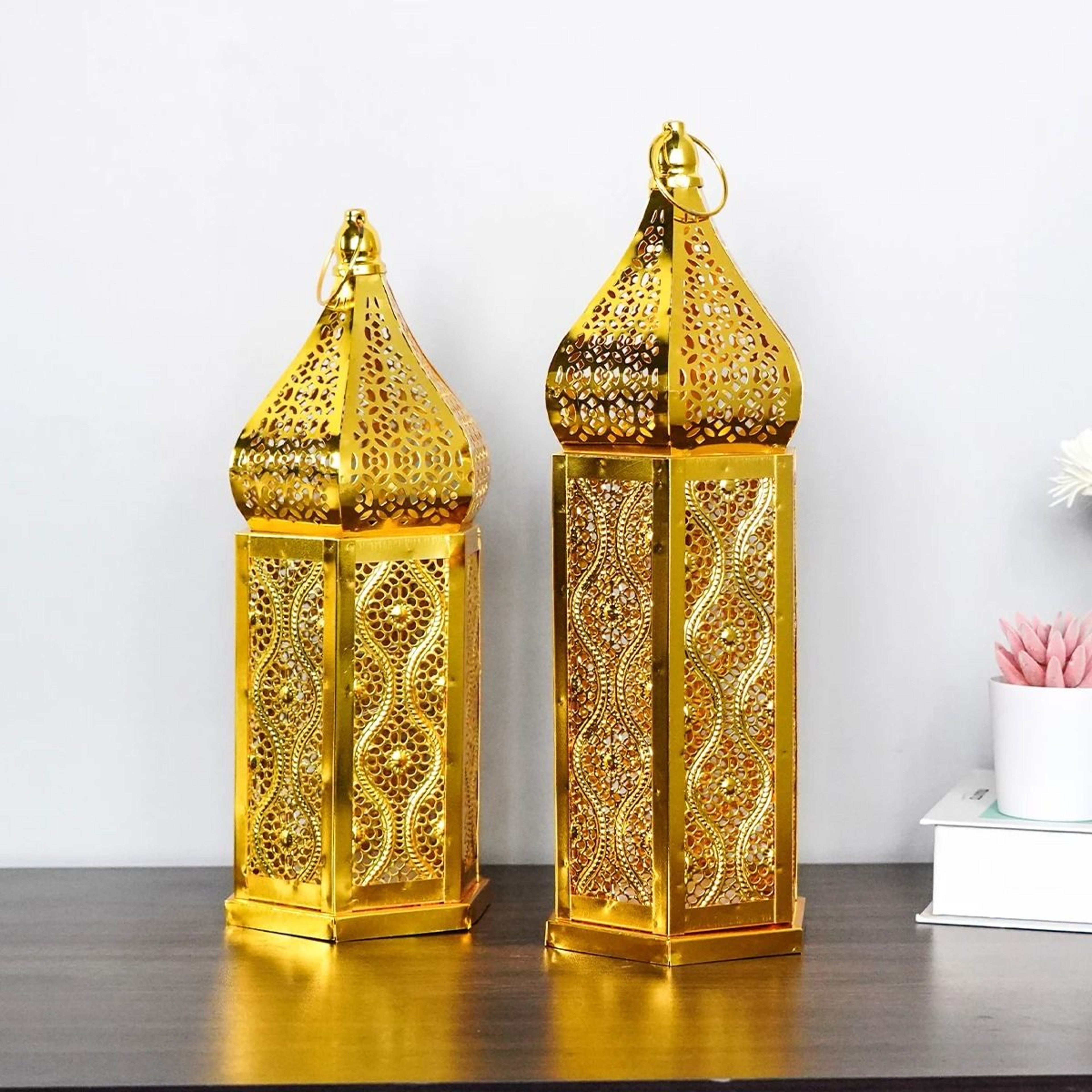 Middle East LED Table Lamp Ramadan Hanging Ornament Night Light For Islamic Muslim Home Decor 1