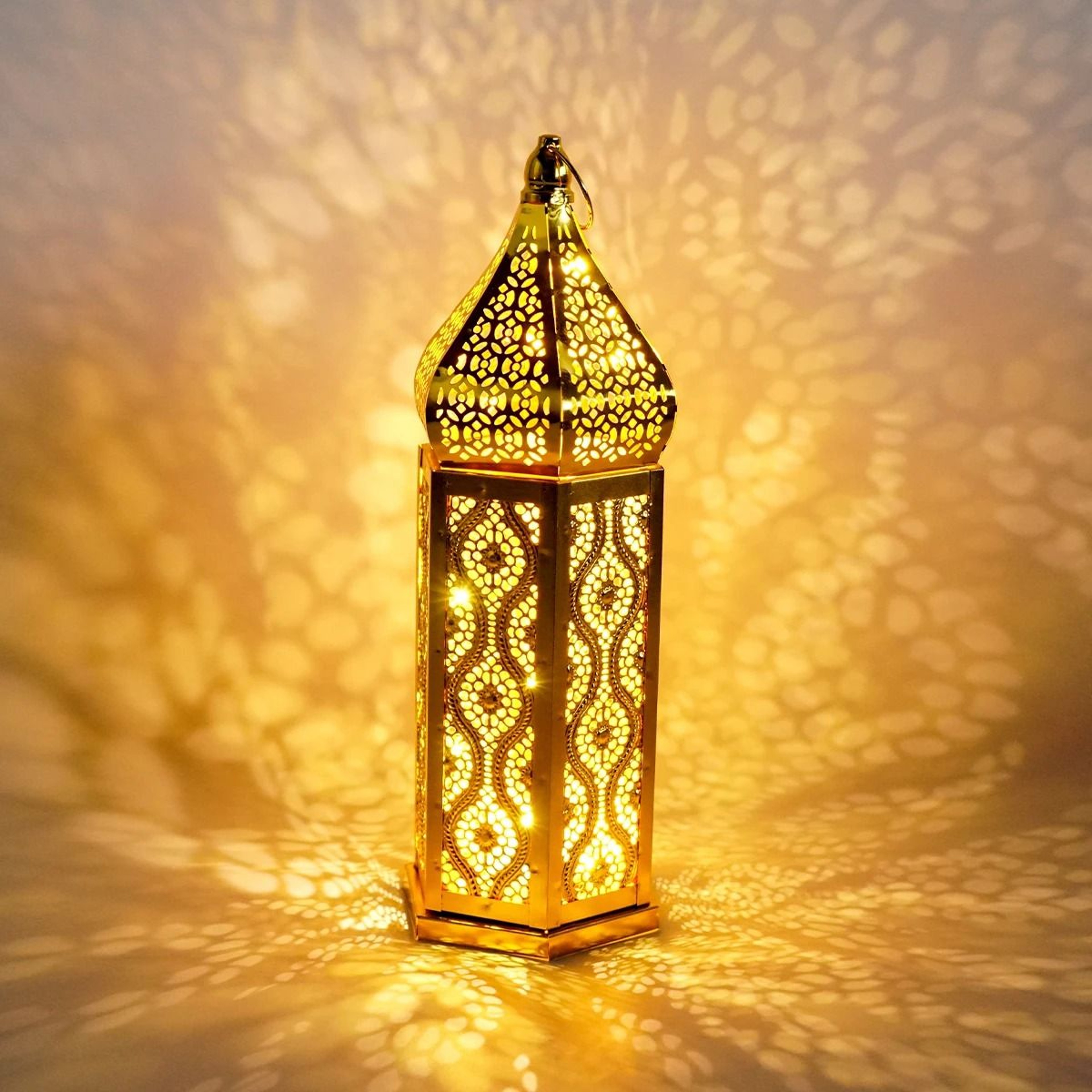 Middle East LED Table Lamp Ramadan Hanging Ornament Night Light For Islamic Muslim Home Decor 3