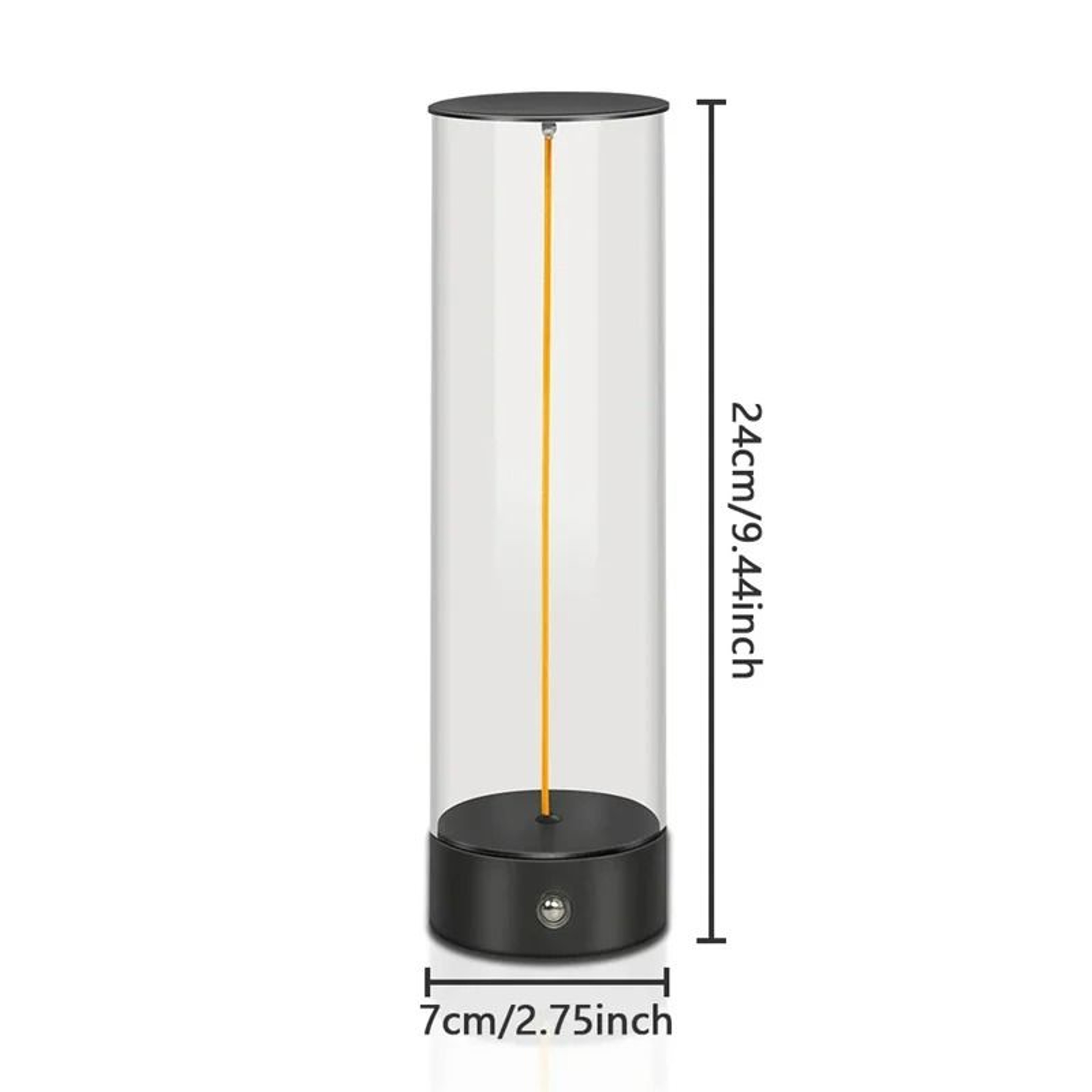 Rechargeable Cordless LED Table Lamp With Magnetic Base Touch Sensor  3Level Dimming 6