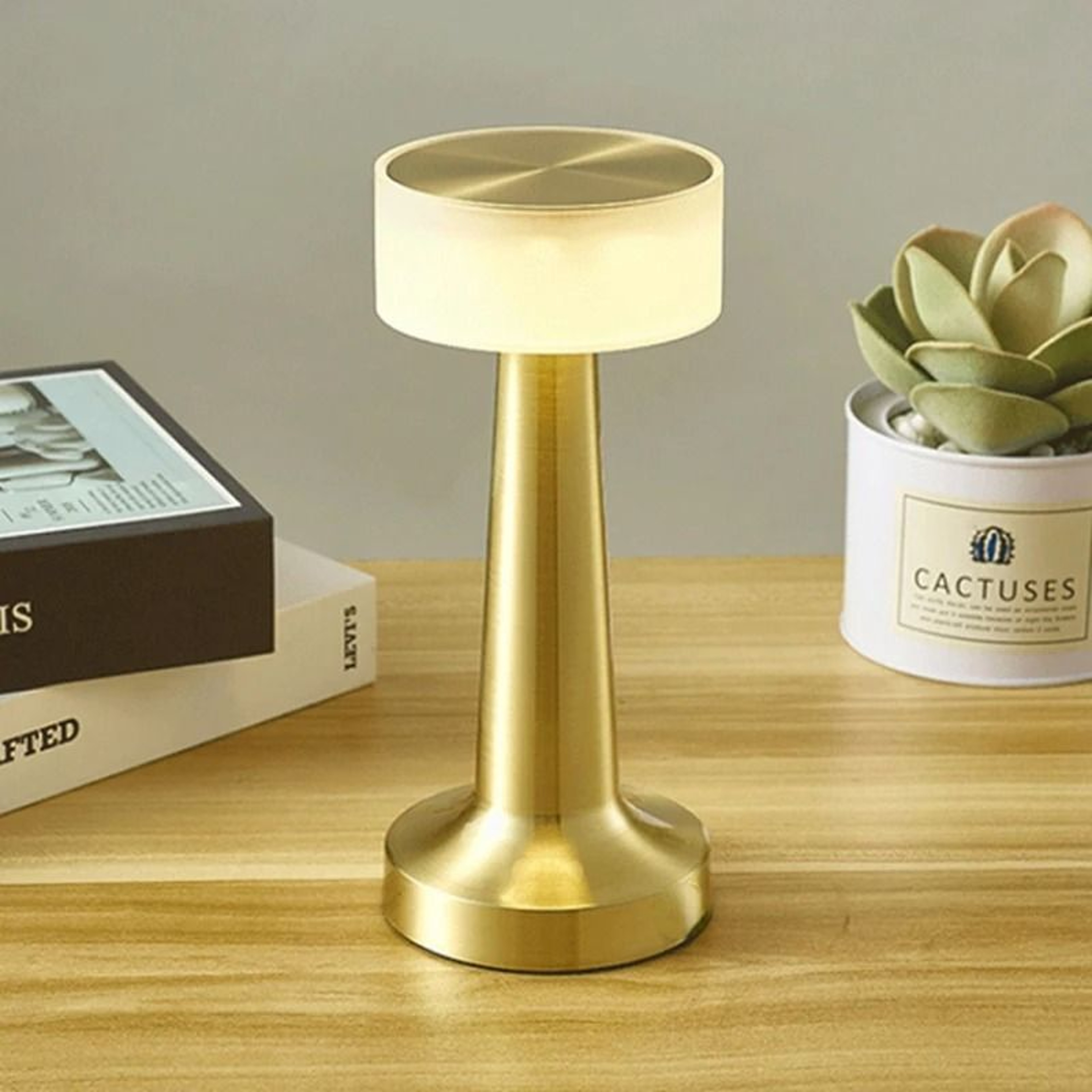 LED Touch Sensor Wireless Table Lamp USB Rechargeable Reading Light For Restaurant Hotel Bar Bedroo 10