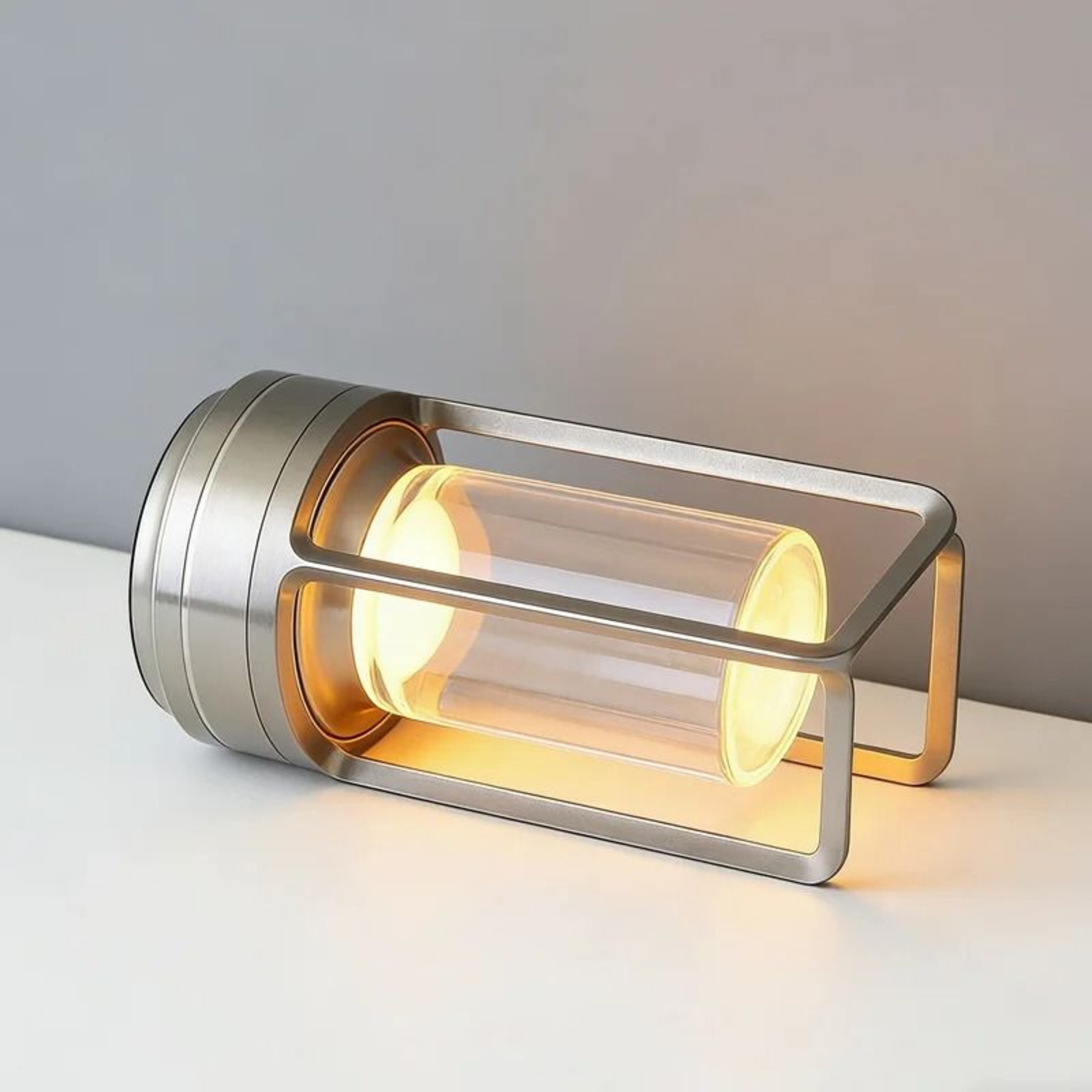 Retro Metal LED Cordless Table Lamp Rechargeable Touch Dimmable Night Light For Bedroom Bar Restaur 3