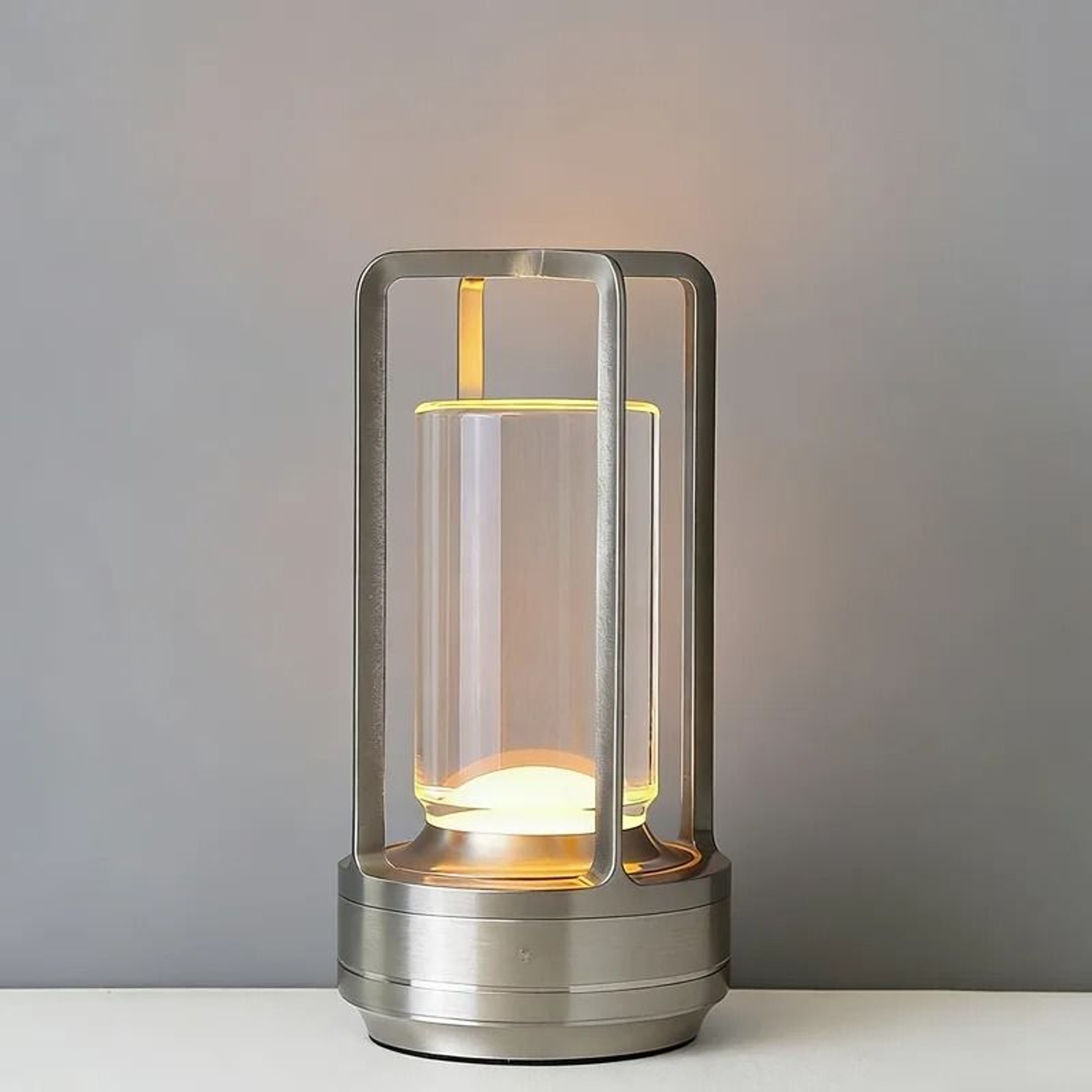 Retro Metal LED Cordless Table Lamp Rechargeable Touch Dimmable Night Light For Bedroom Bar Restaur 4
