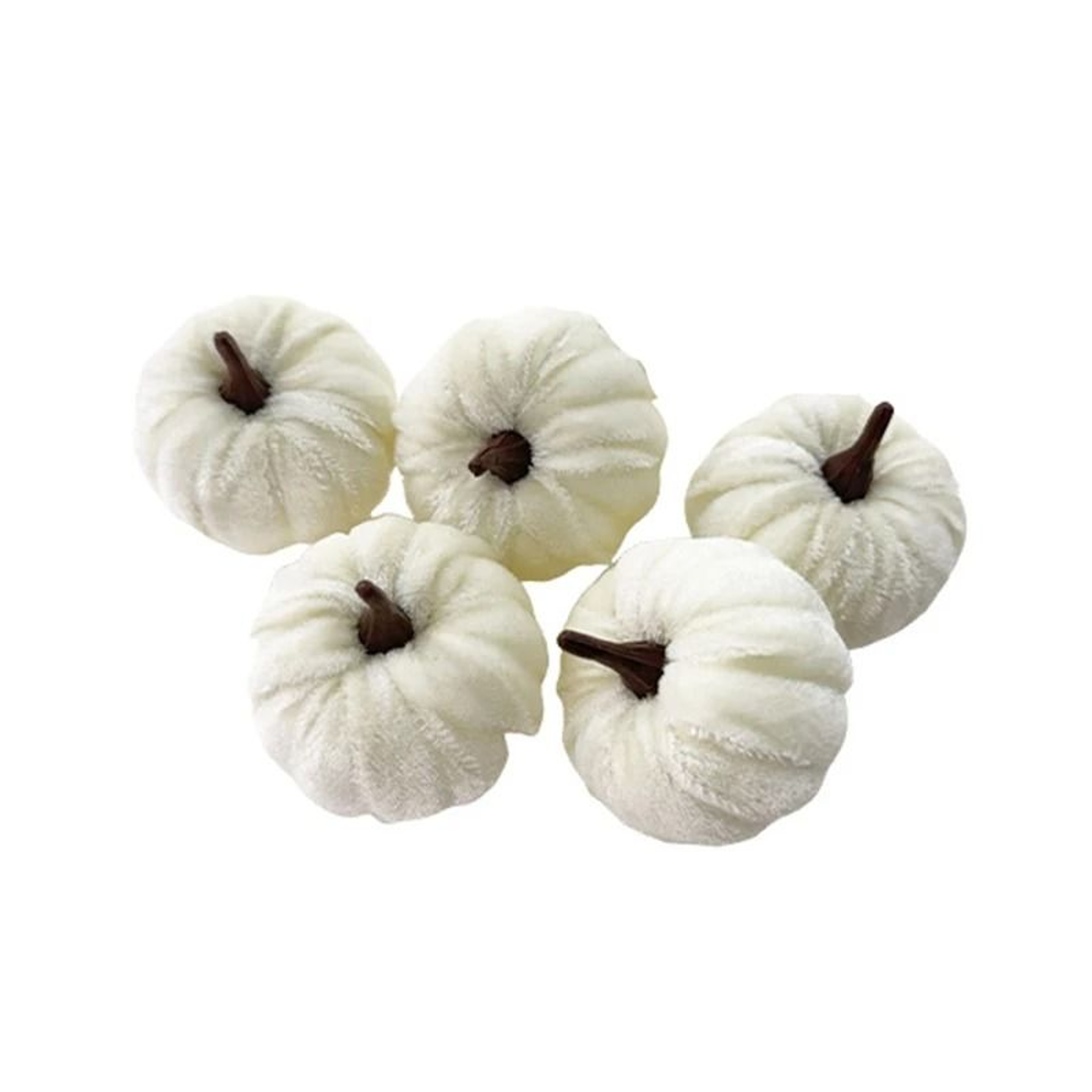 5Piece Artificial Mini Foam Pumpkin Set Halloween Desktop Ornament 8