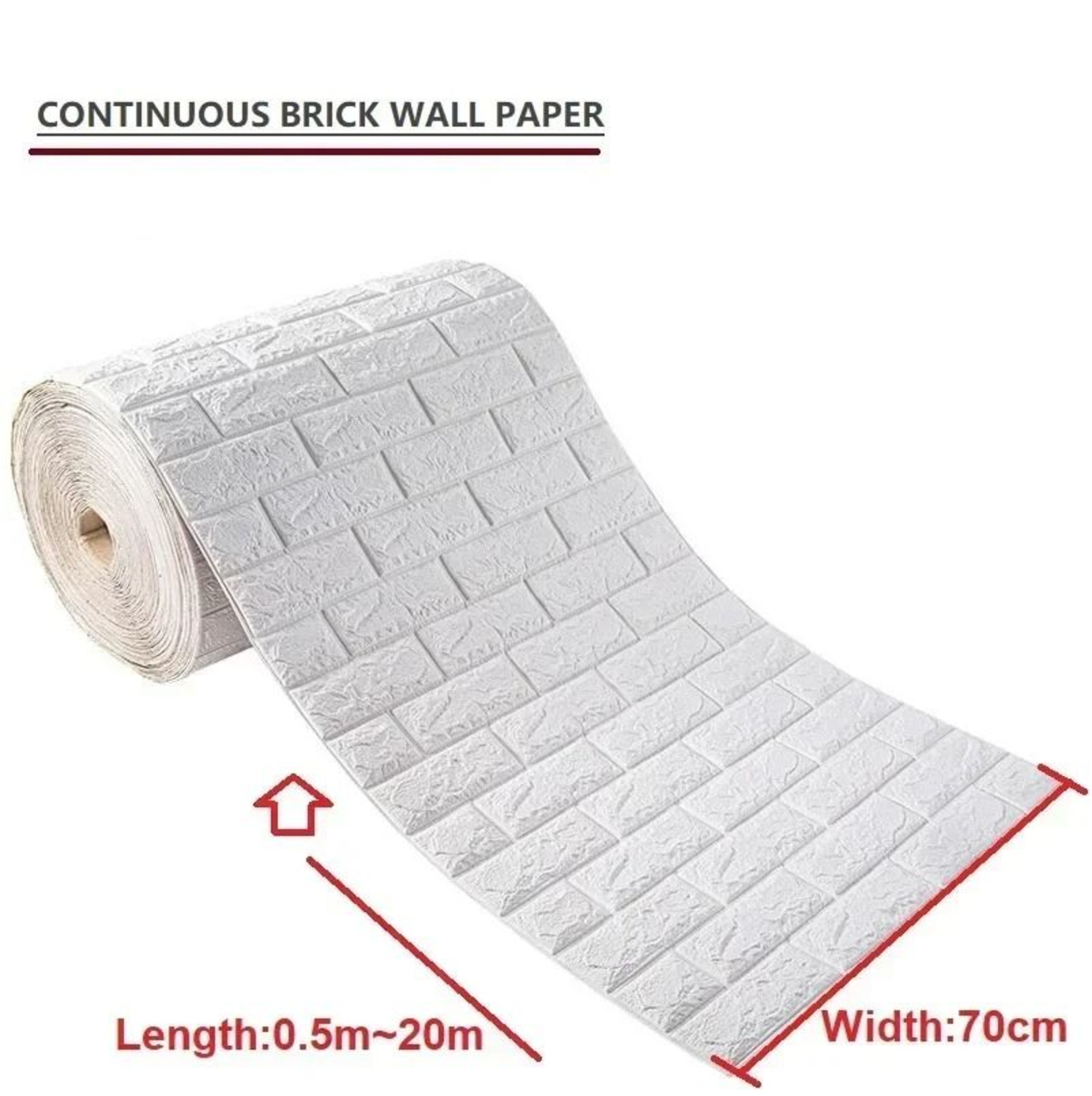 3D Antique Brick SelfAdhesive Foam Wallpaper  Waterproof  Soundproofing Wall Panel Cover 5