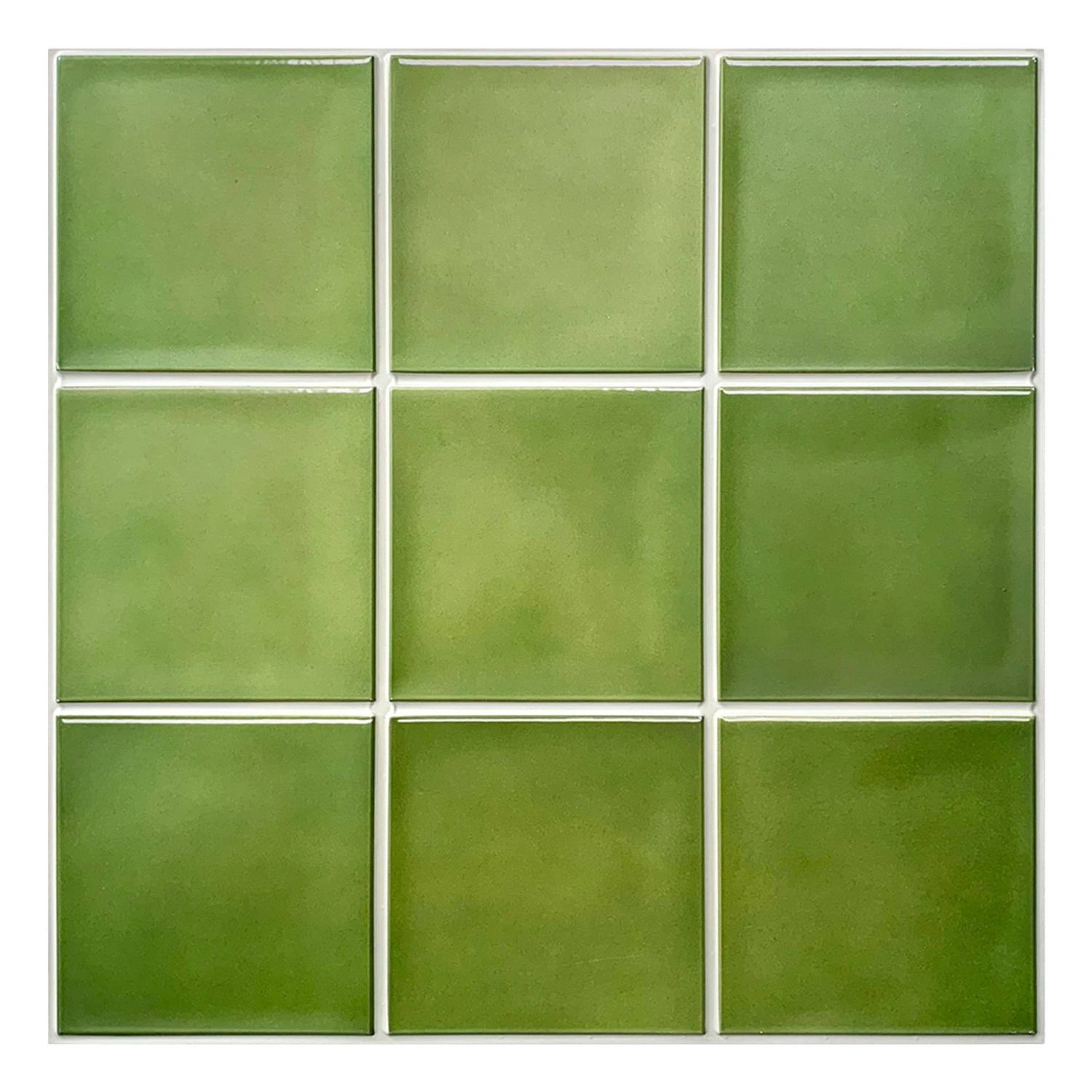 3D SelfAdhesive Tile Wall Stickers Waterproof  MoldResistant Kitchen  Bathroom Decals 30x30cm 12