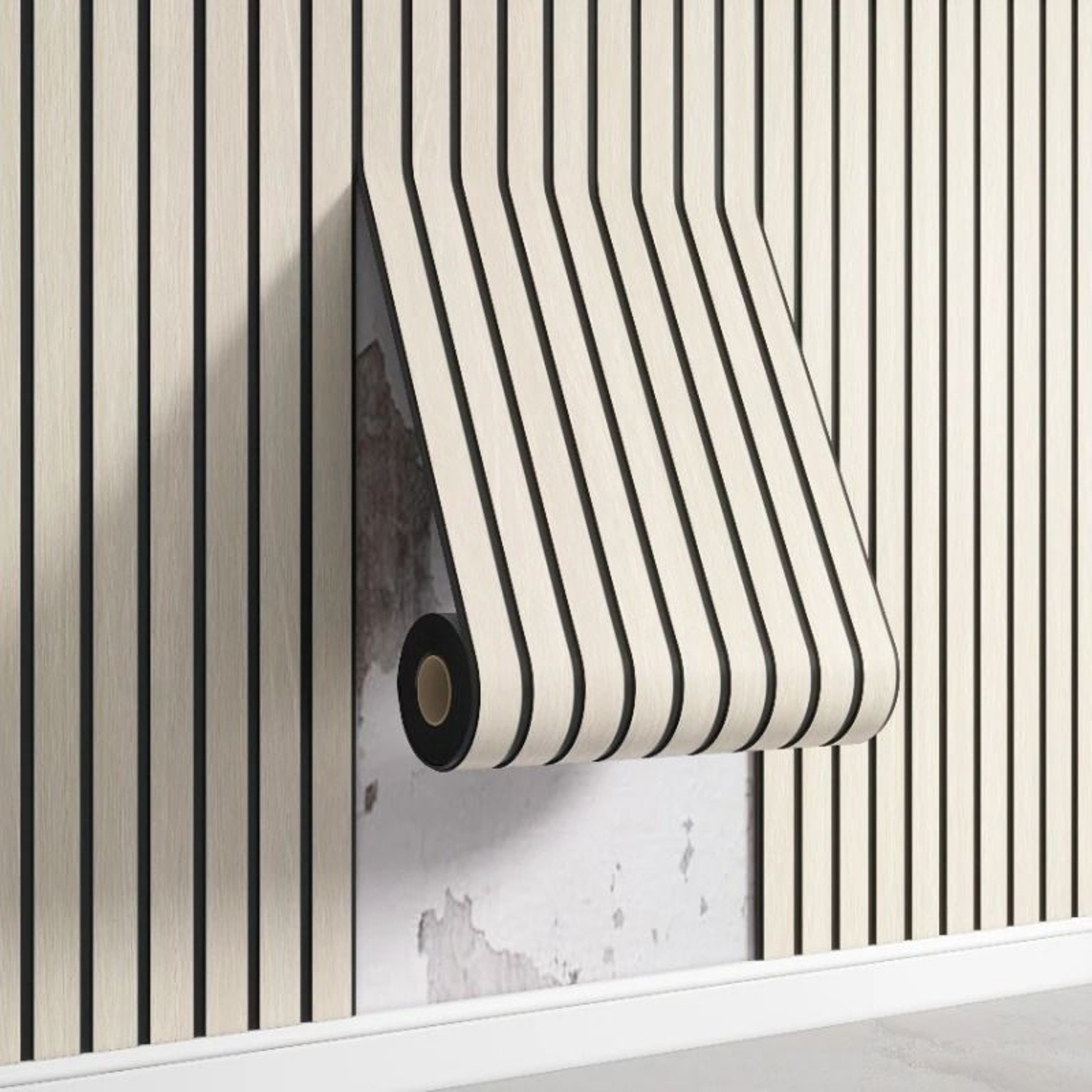 SelfAdhesive 3D Stereo ConcaveConvex Grille Wall Panel Roll Wallpaper 8