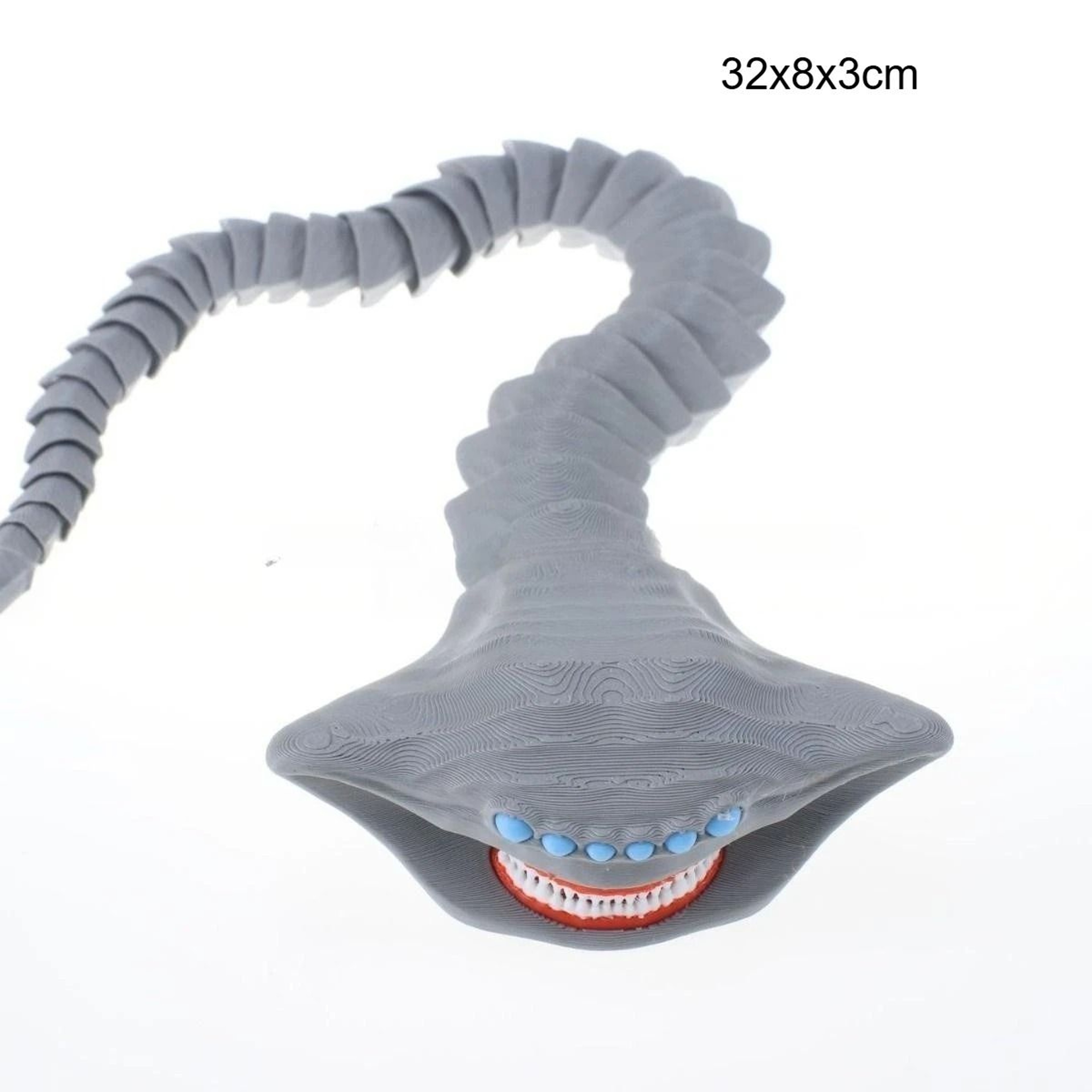 3D Printed Deep Sea Monster Action Figure Movable Joint Toy Model 10
