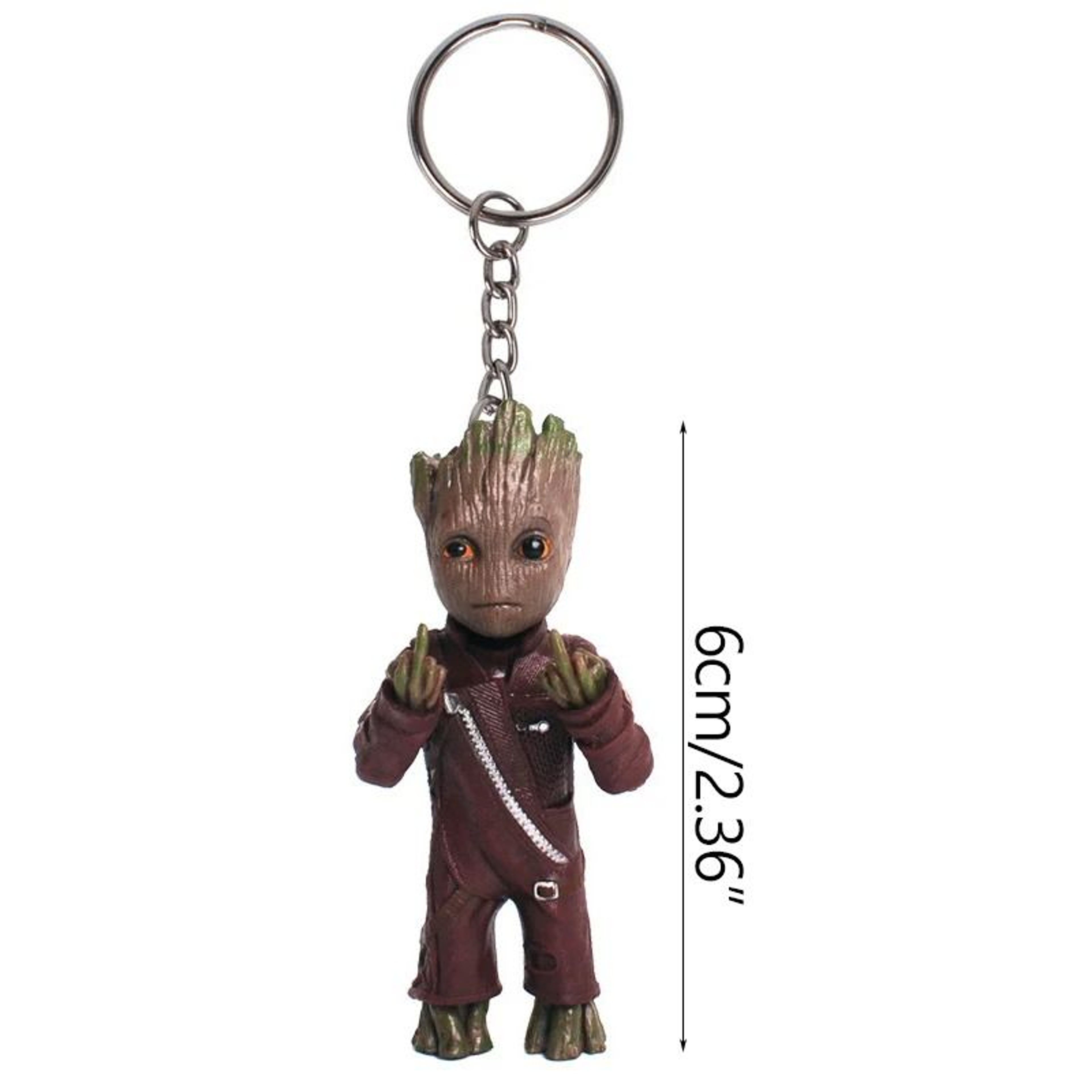 Anime Action Groot Character Multifunction Flower Pot  Pen Holder Desk Organizer 6