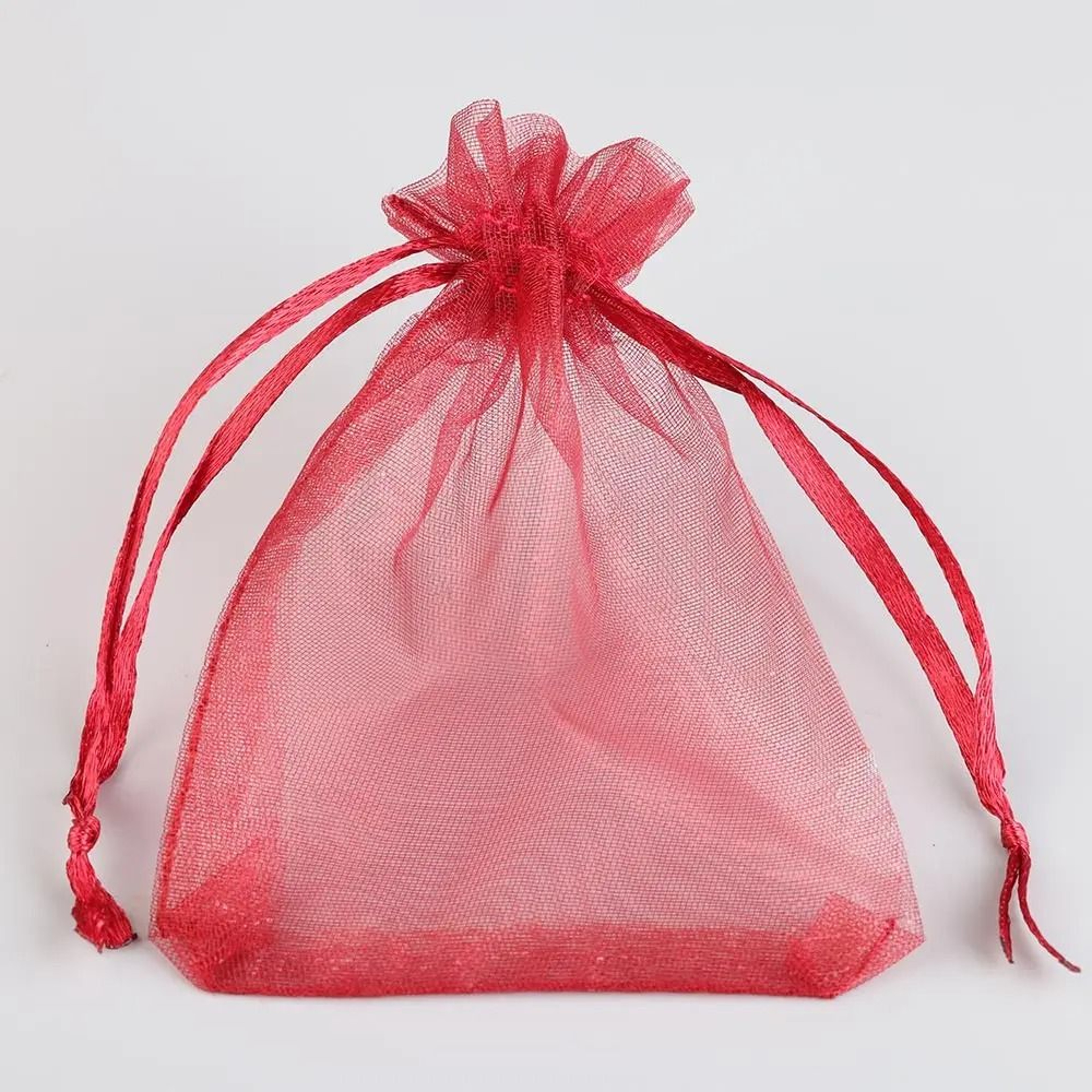 Colorful Drawstring Organza Gift Bags Set For Wedding Favors  Jewelry Packaging 24