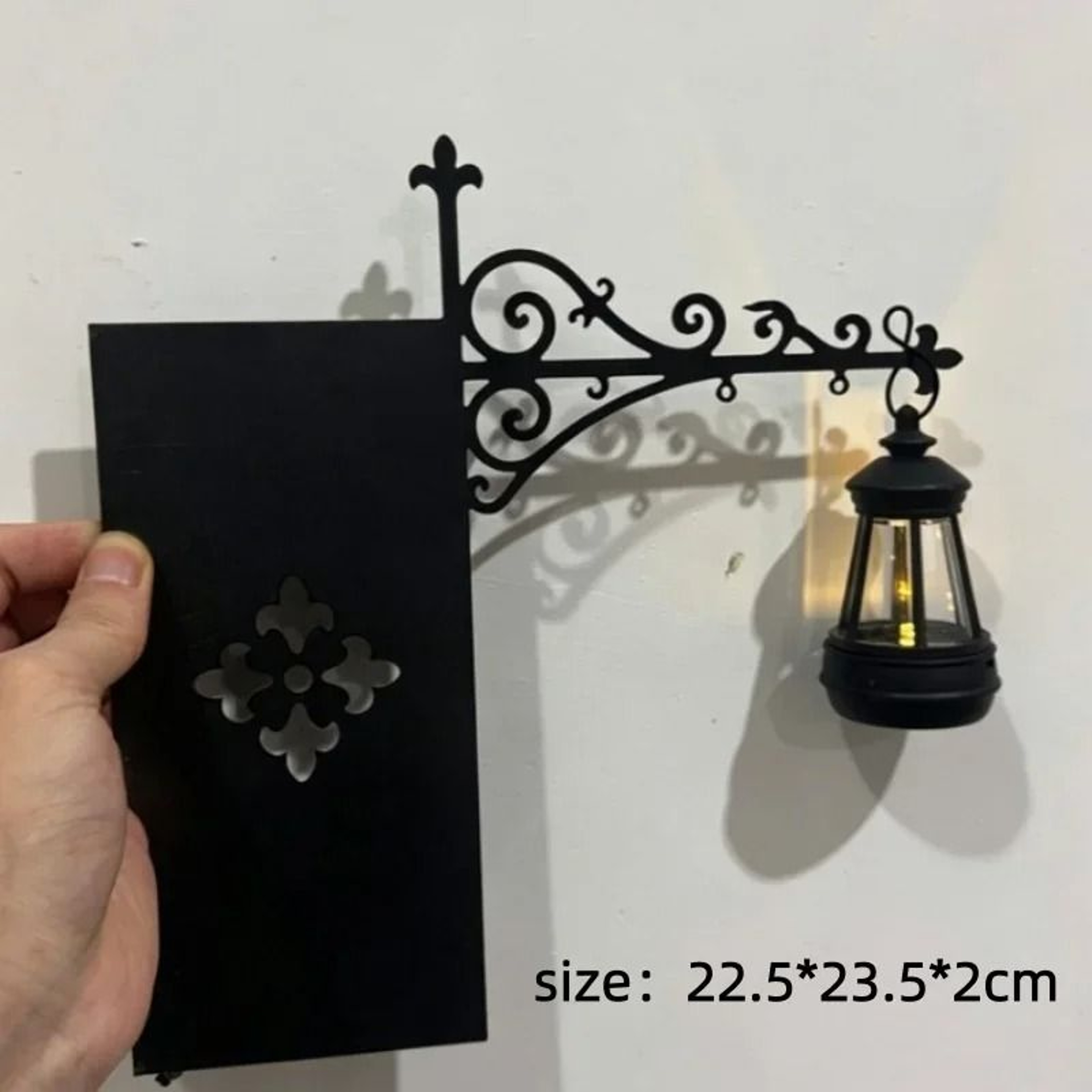 Bookshelf Mini Library Lantern Lamp Bookcase Book Nook Accent Light For Reading Nook  Home Decor 9