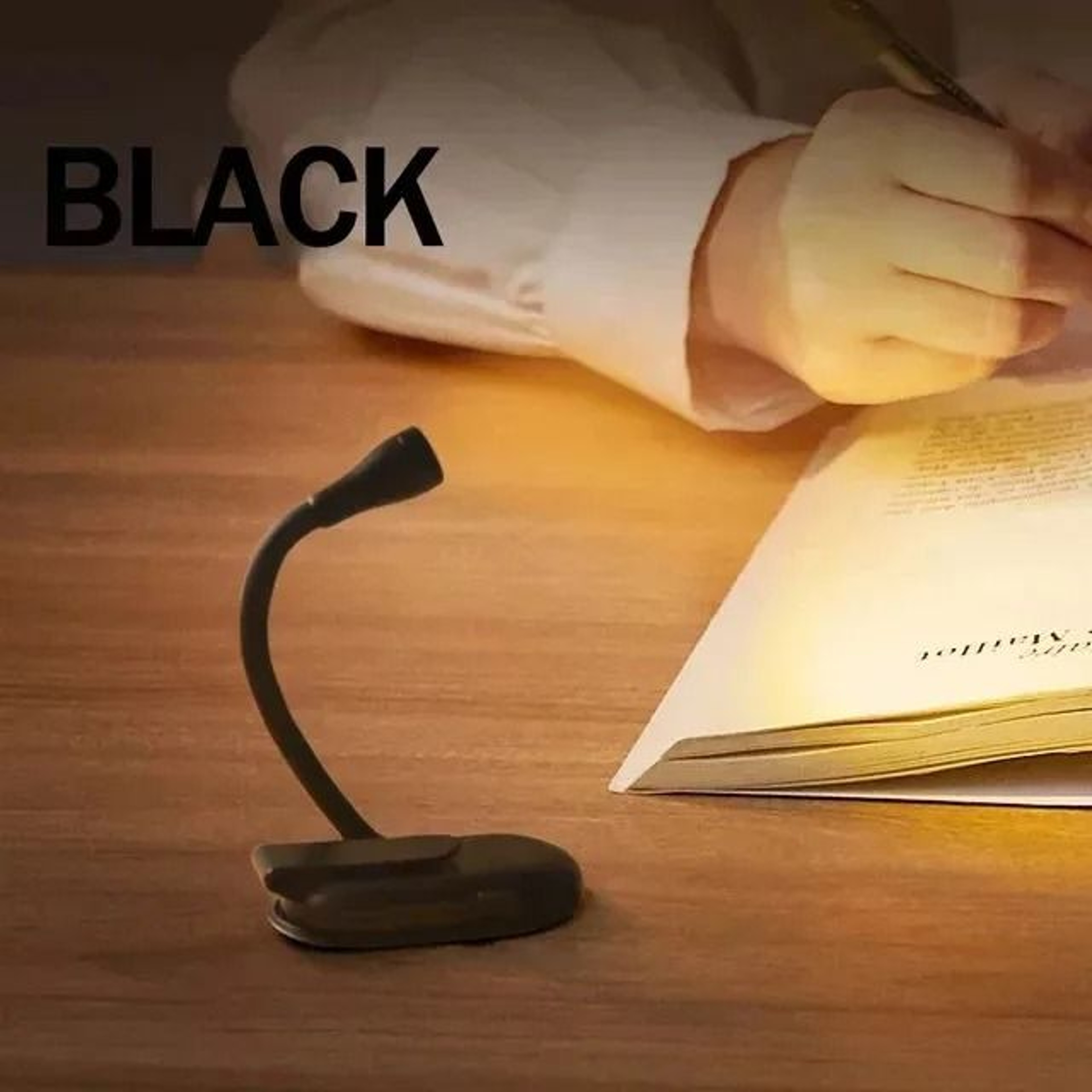 Portable Mini LED Reading Book Light USB Charging Dimmable Eye Protection ClipOn Lamp With 360 Flip 6