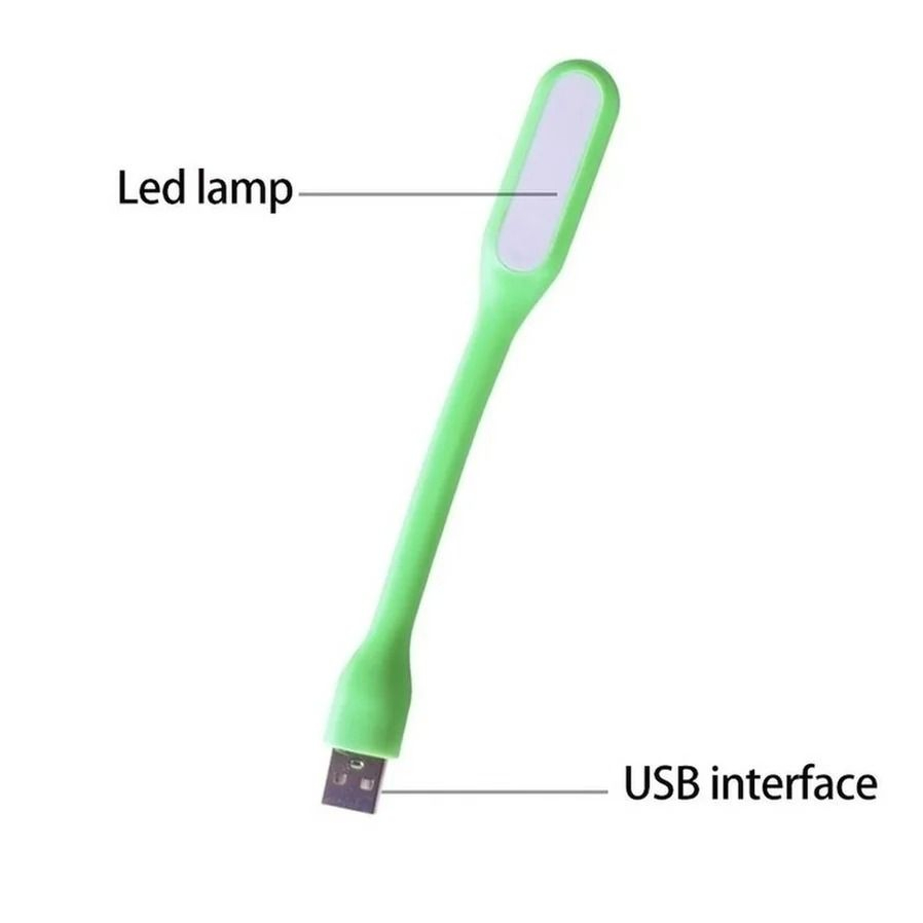 Mini Foldable USB LED Reading Light Portable Night Lamp For Power Bank Laptop  PC 1