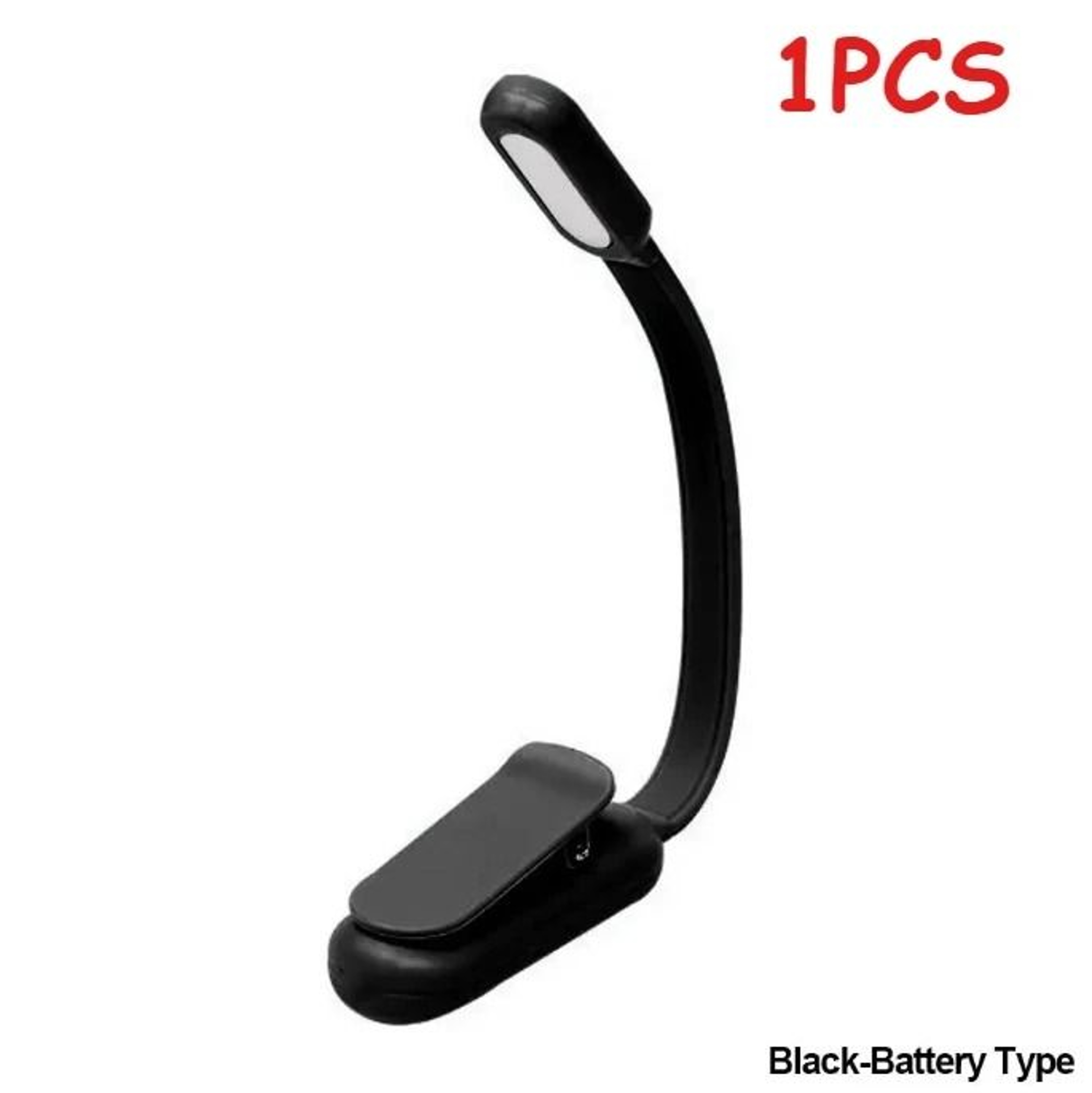 Rechargeable Mini LED Book Light Flexible ClipOn Night Reading Lamp  Flashlight 6