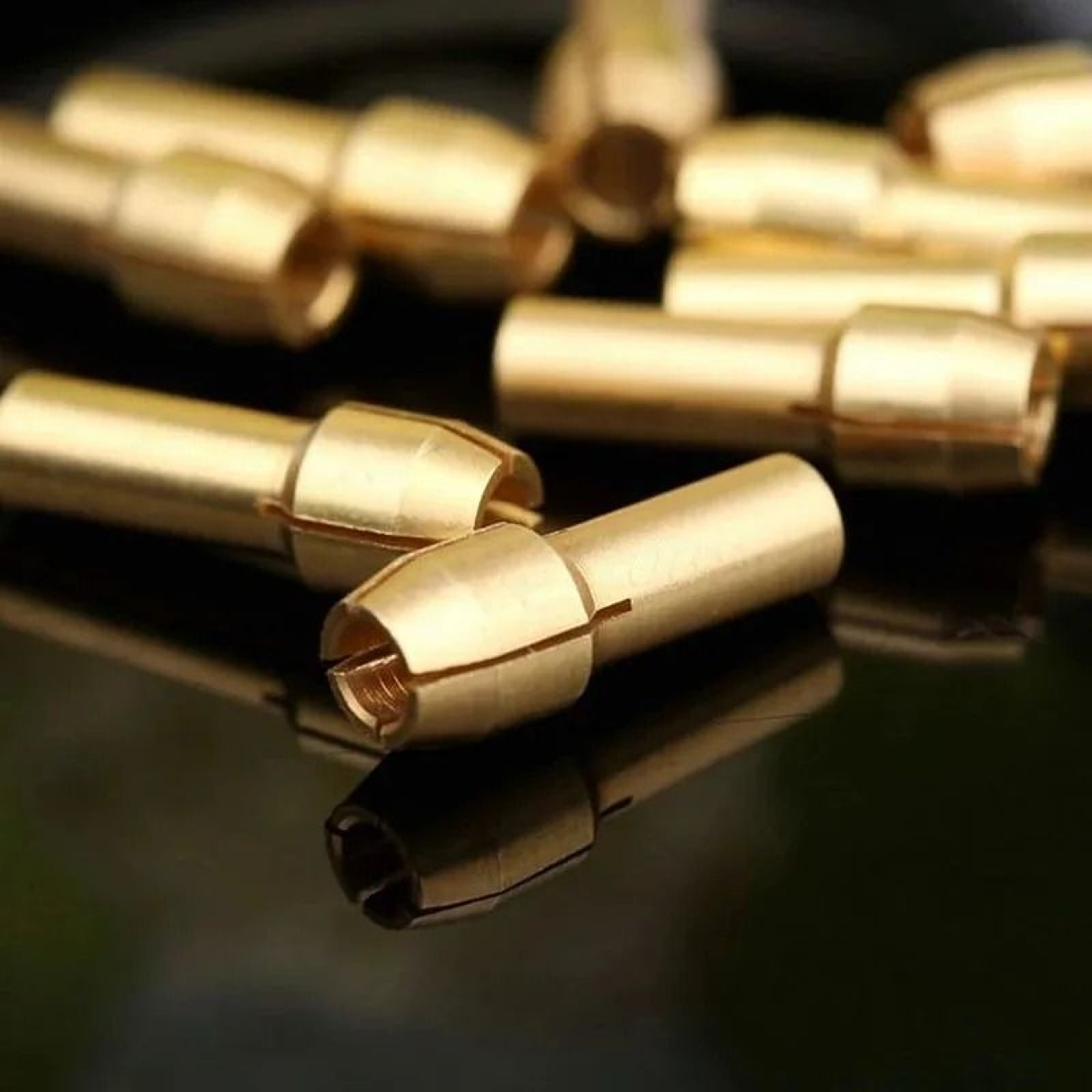 Mini Brass Drill Chuck Collet Set For Electric Motor Shaft Micro Twist Drill Bit Adapter 5